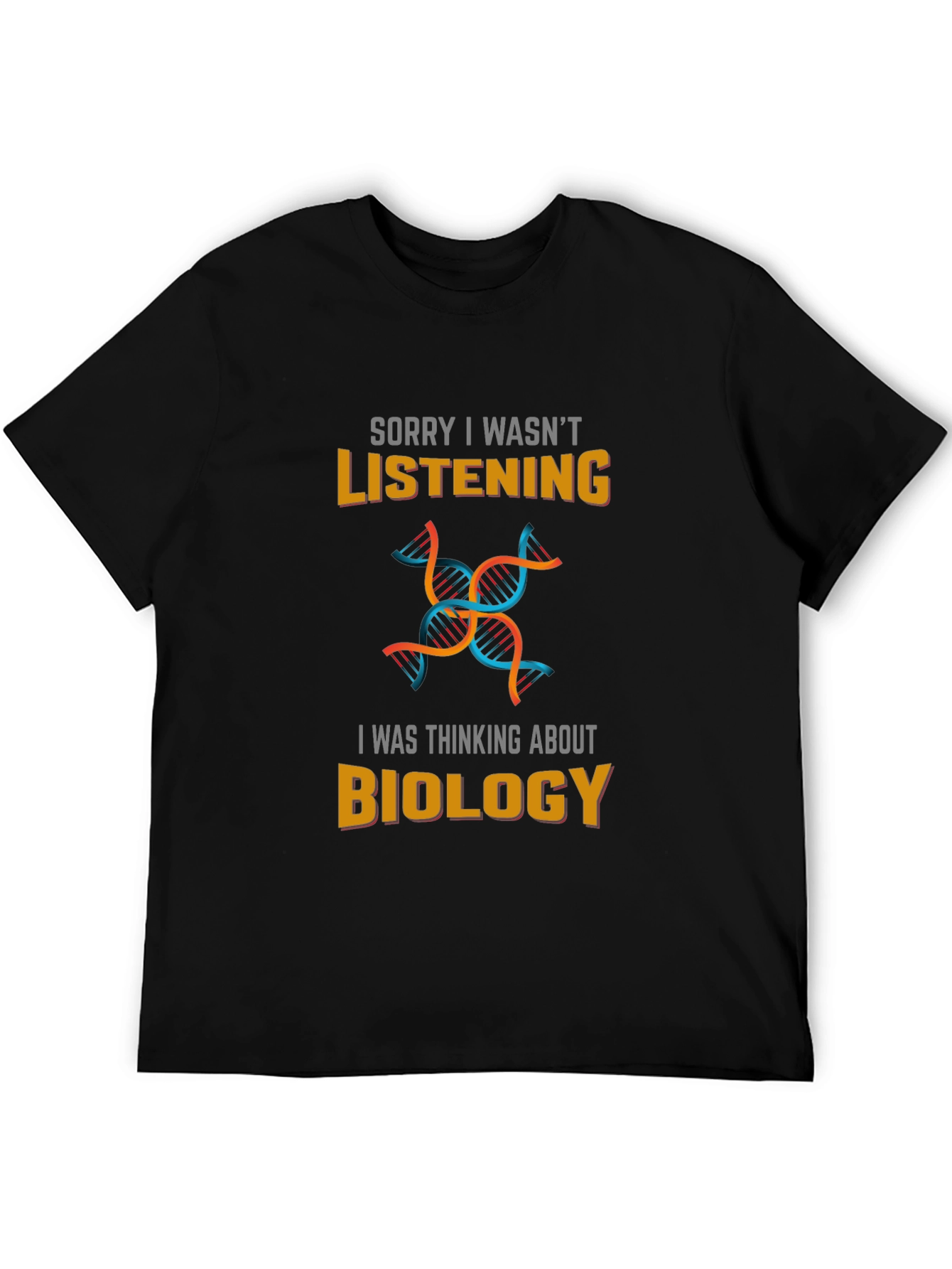 Camiseta Negra Biología - Pensando en Biología