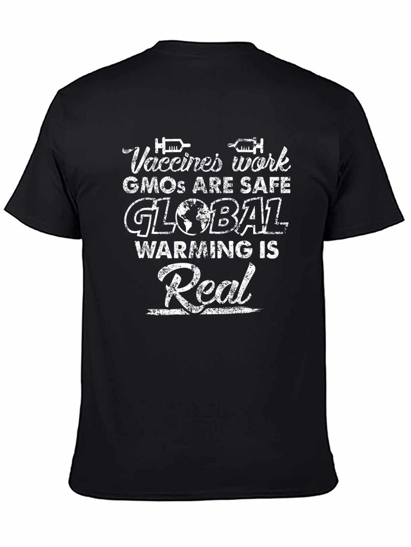 Camiseta con Mensaje Pro-Ciencia Unisex