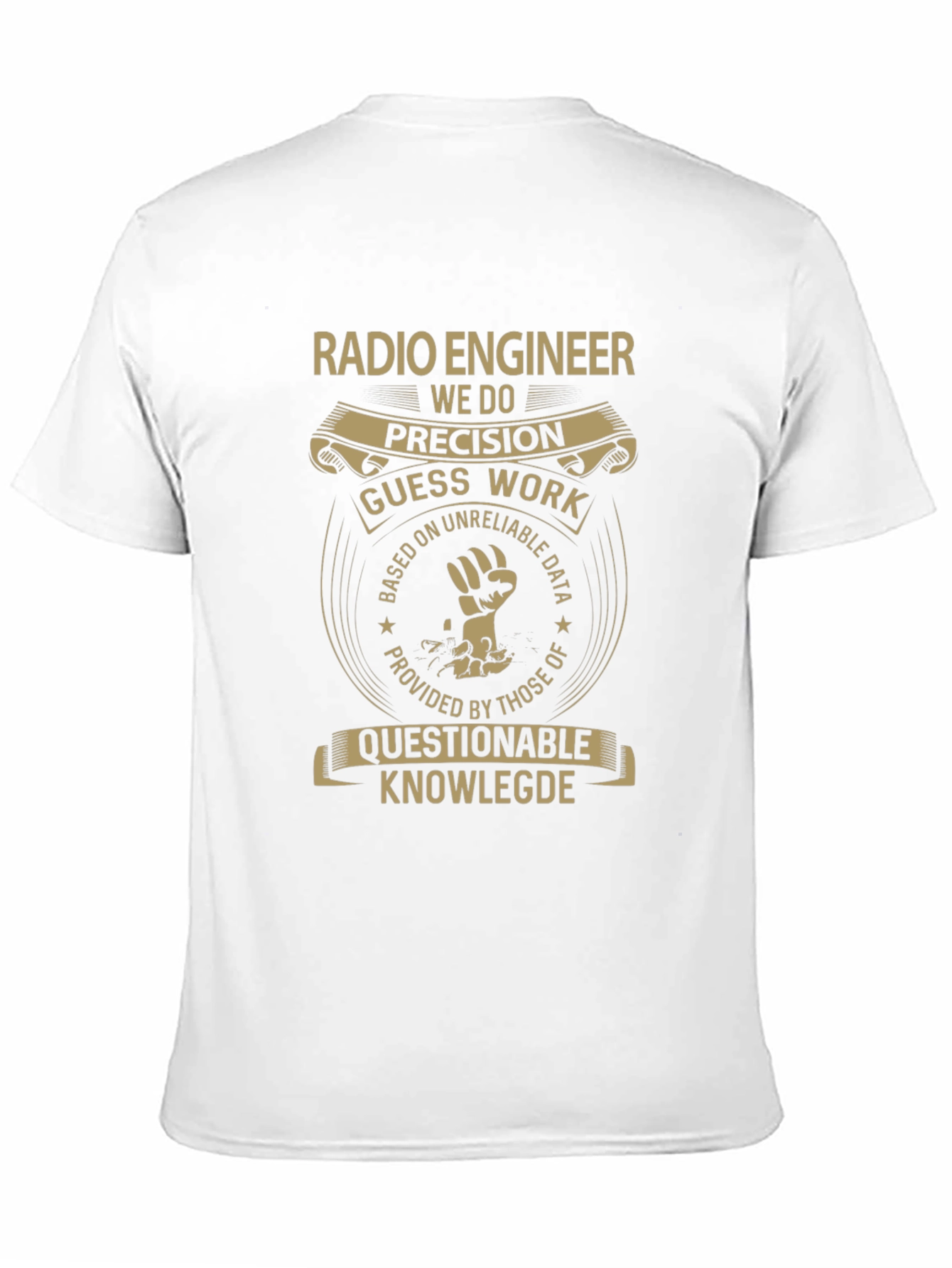 Camiseta Radio Engineer: Precisión y Conocimiento