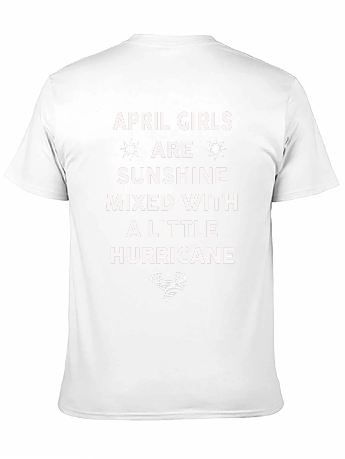 Camiseta April Girls Sunshine Hurricane