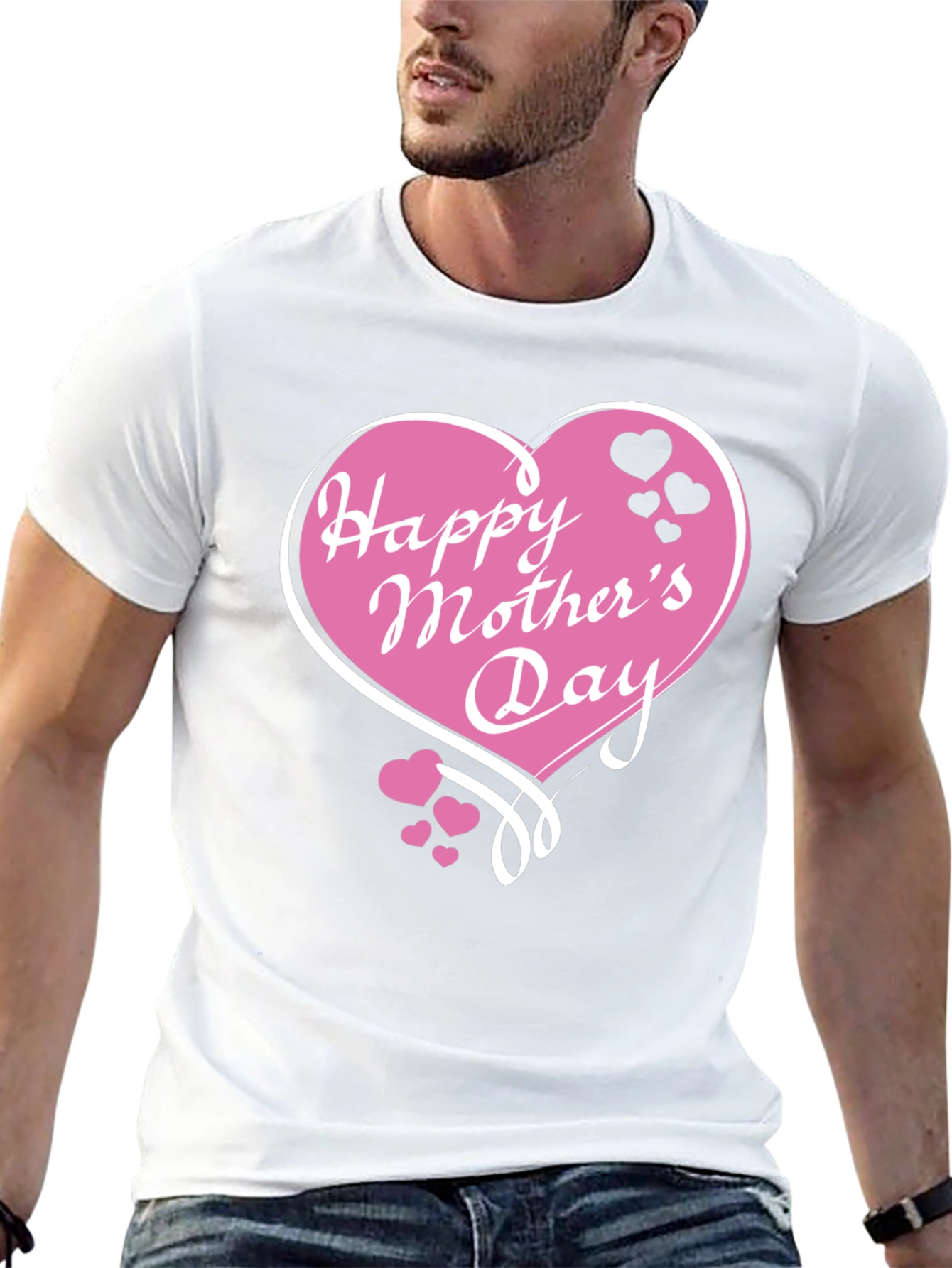 Camiseta Negra: Feliz Día de la Madre