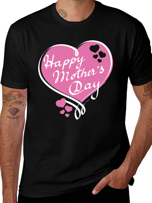 Camiseta Negra: Feliz Día de la Madre