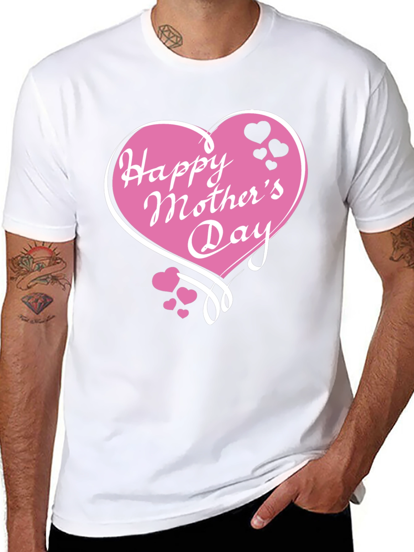 Camiseta Negra: Feliz Día de la Madre