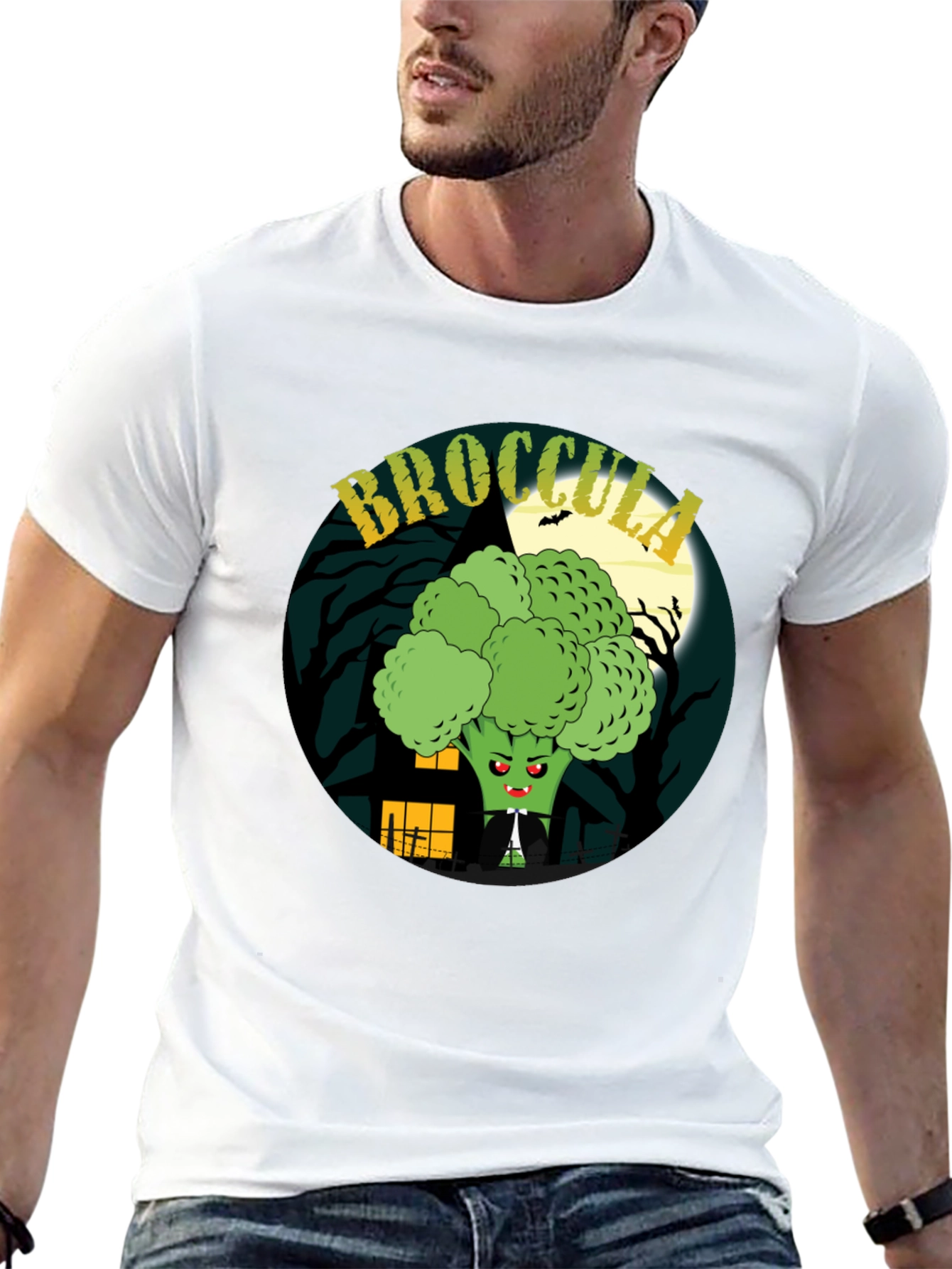 Camiseta Broccula Halloween