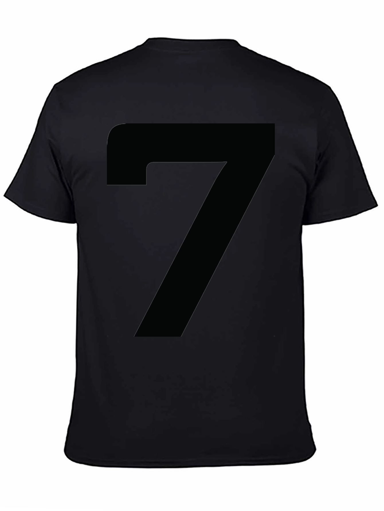 Camiseta Negra Número 7