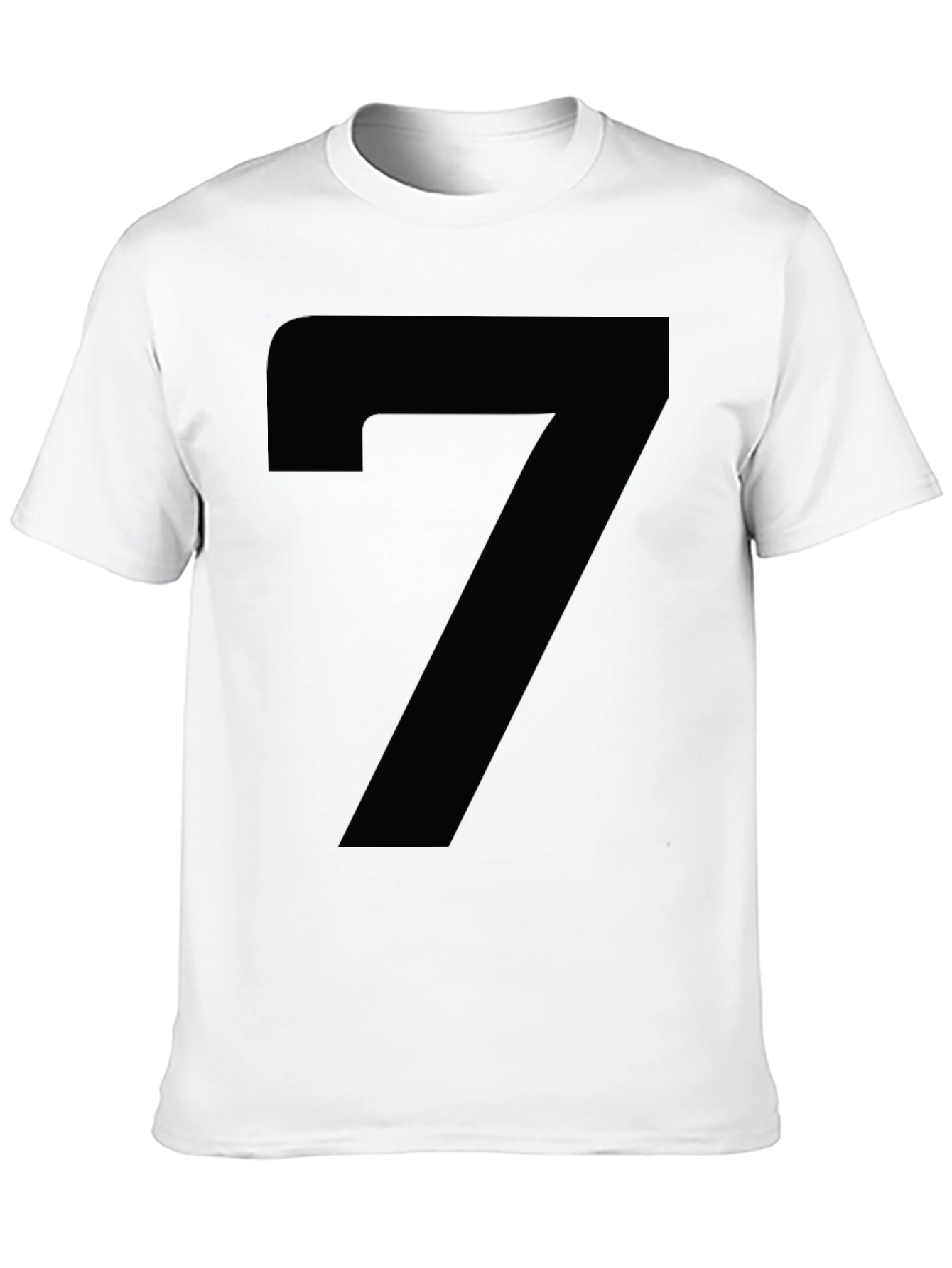 Camiseta Negra Número 7