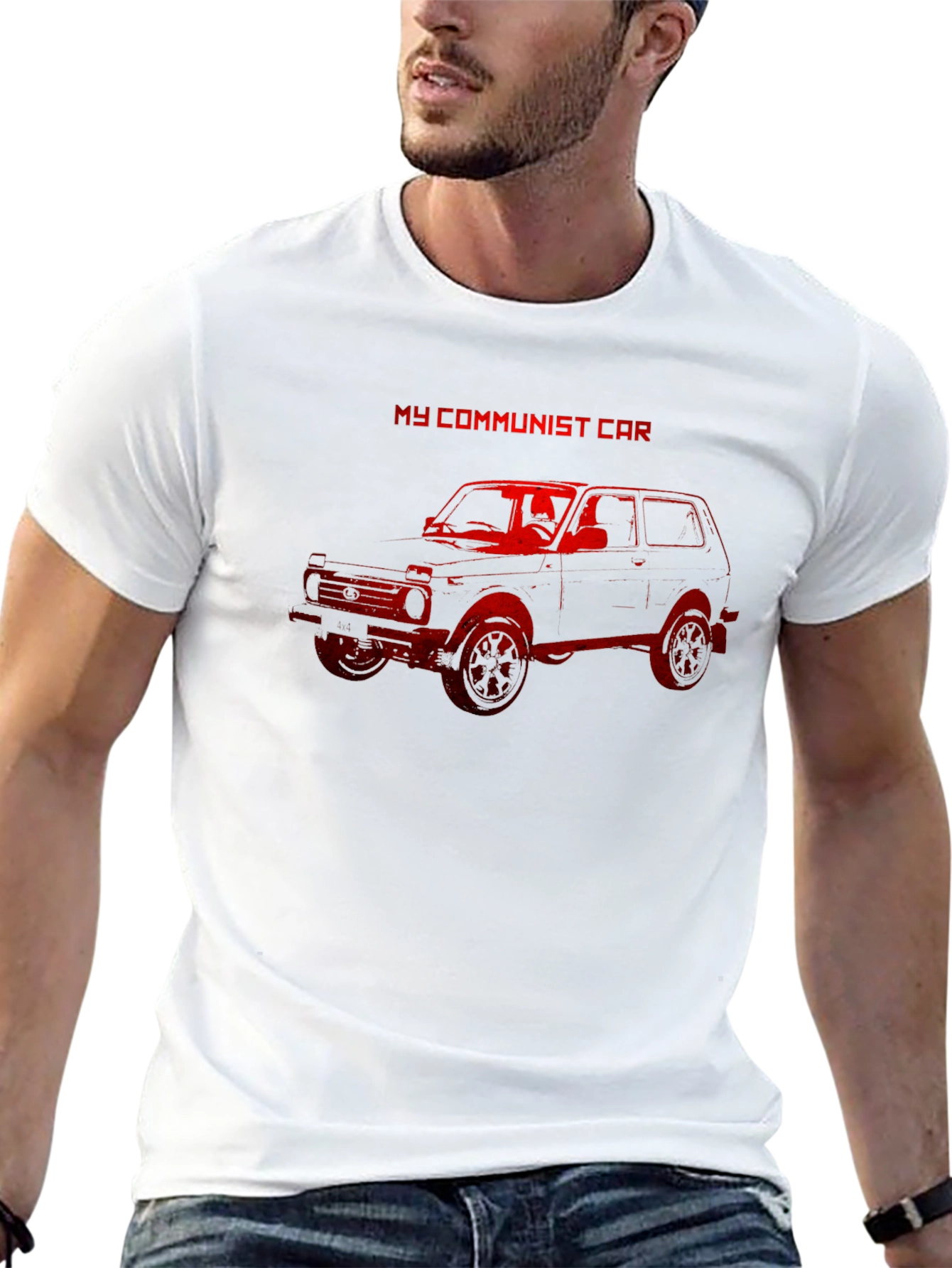 Camiseta Negra My Communist Car