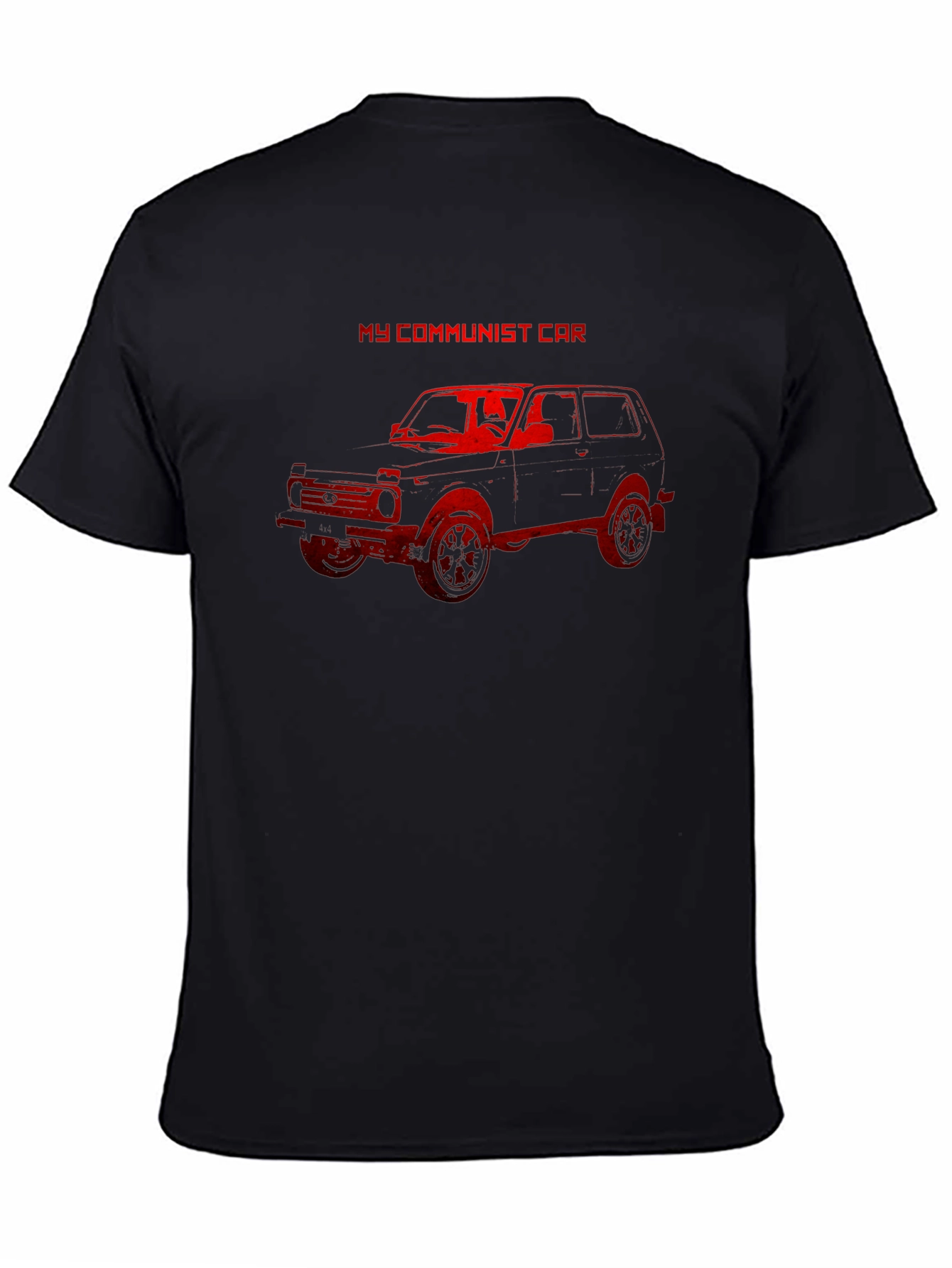 Camiseta Negra My Communist Car