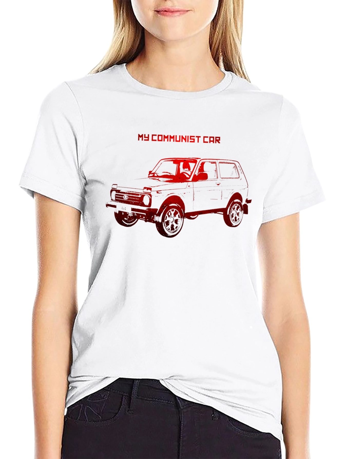 Camiseta Negra My Communist Car