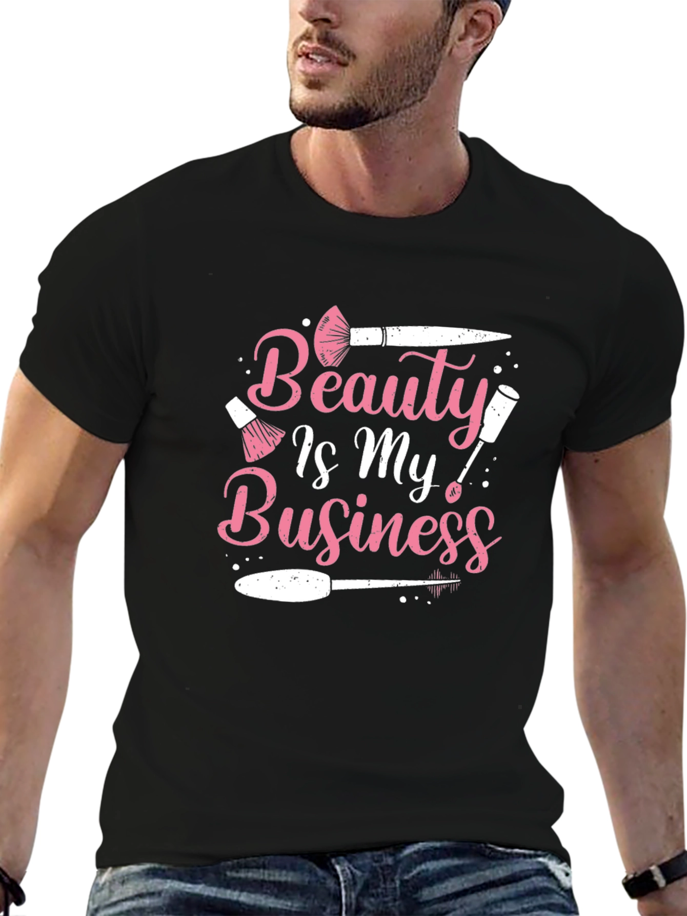 Camiseta Negra Beauty Is My Business