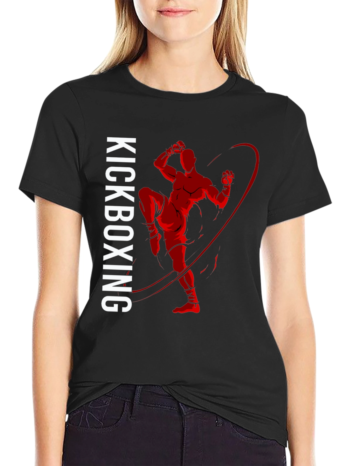 Camiseta Kickboxing Diseño Atlético