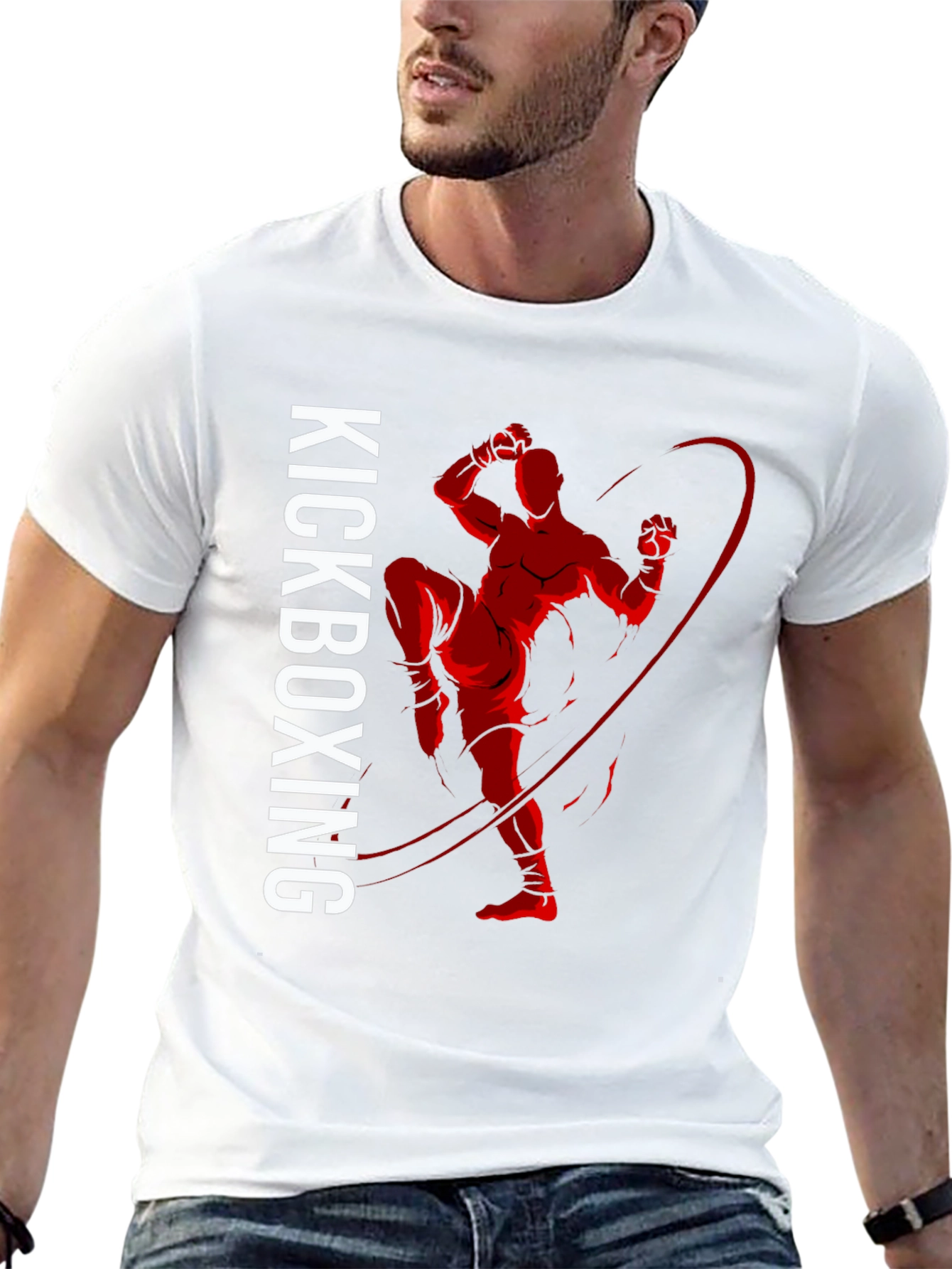Camiseta Kickboxing Diseño Atlético