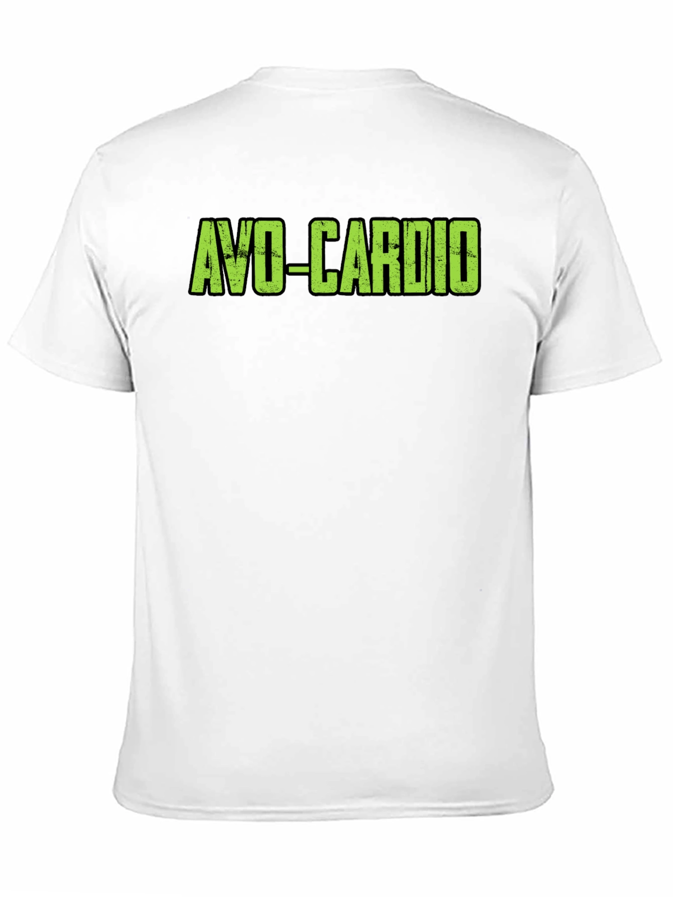 Camiseta Negra Avo-Cardio para Entrenamientos Divertidos