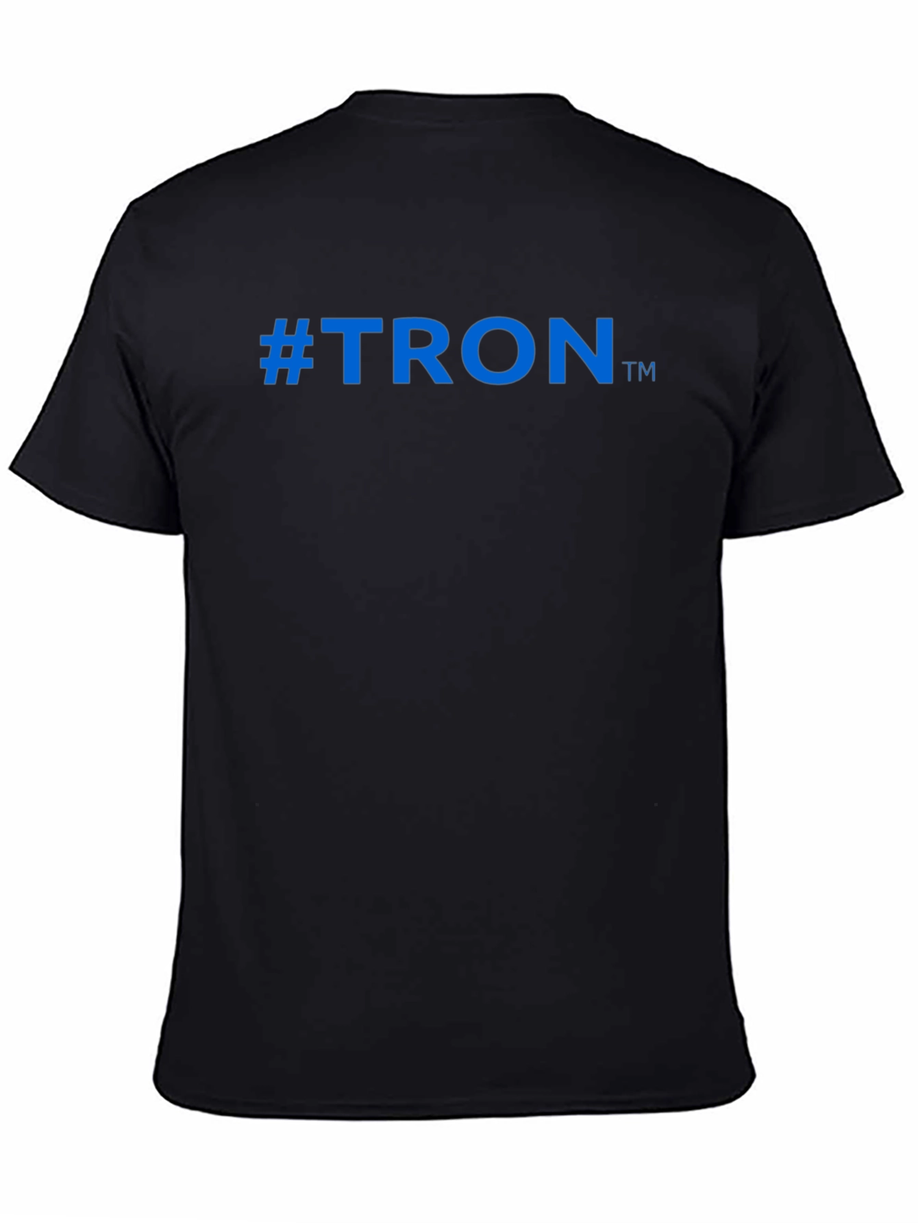 Camiseta Negra #TRON para Hombre