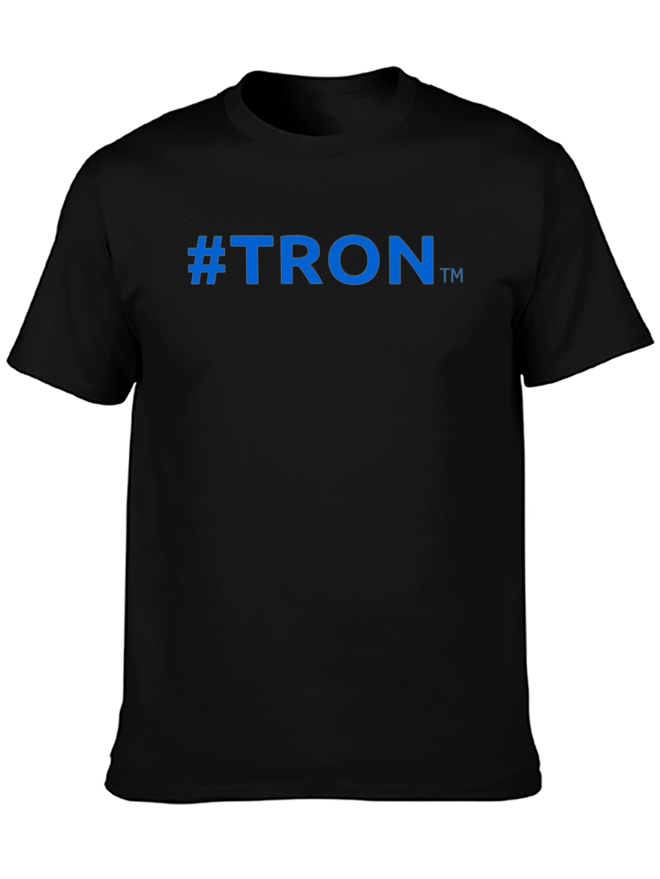 Camiseta Negra #TRON para Hombre