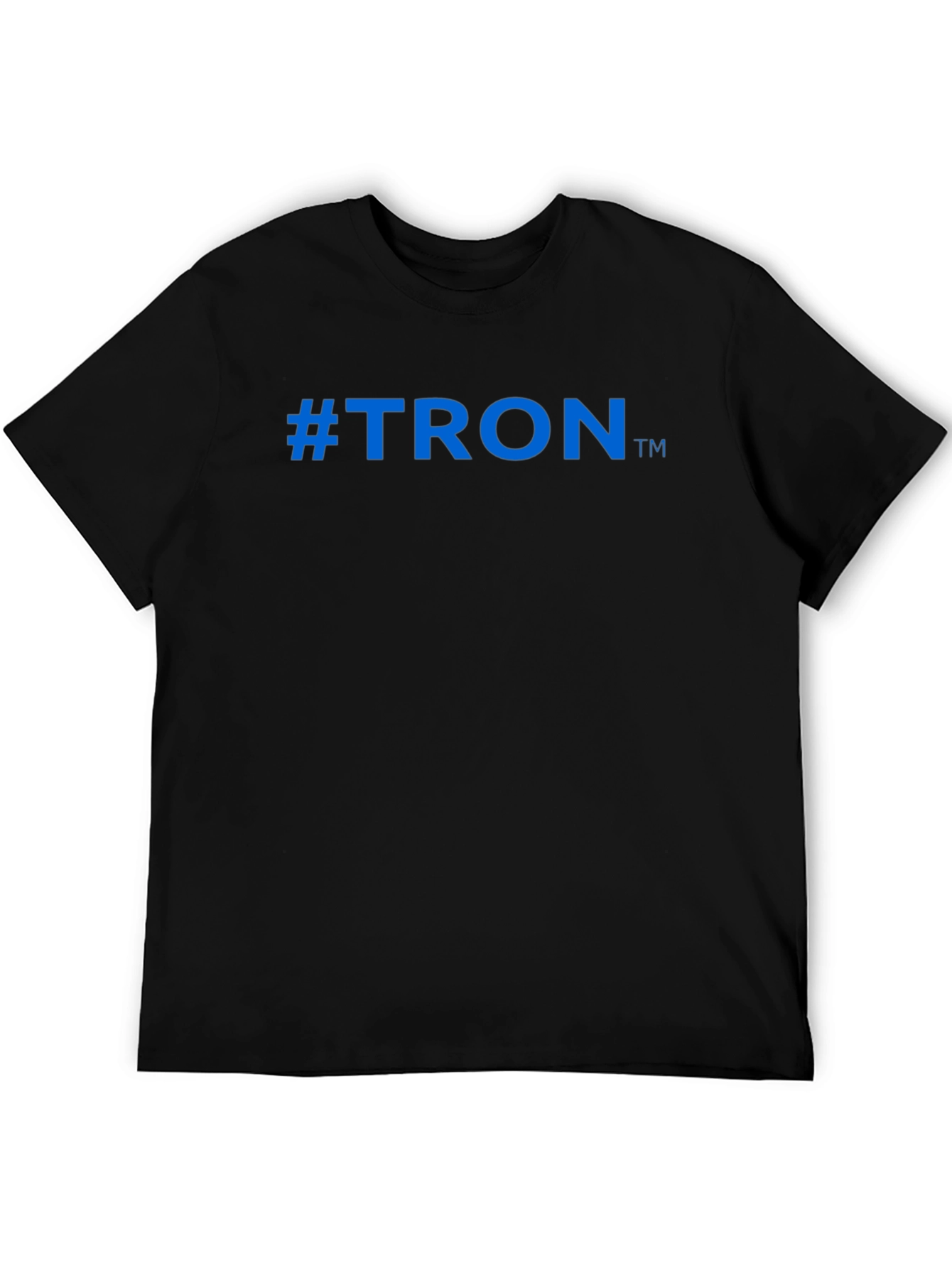 Camiseta Negra #TRON para Hombre