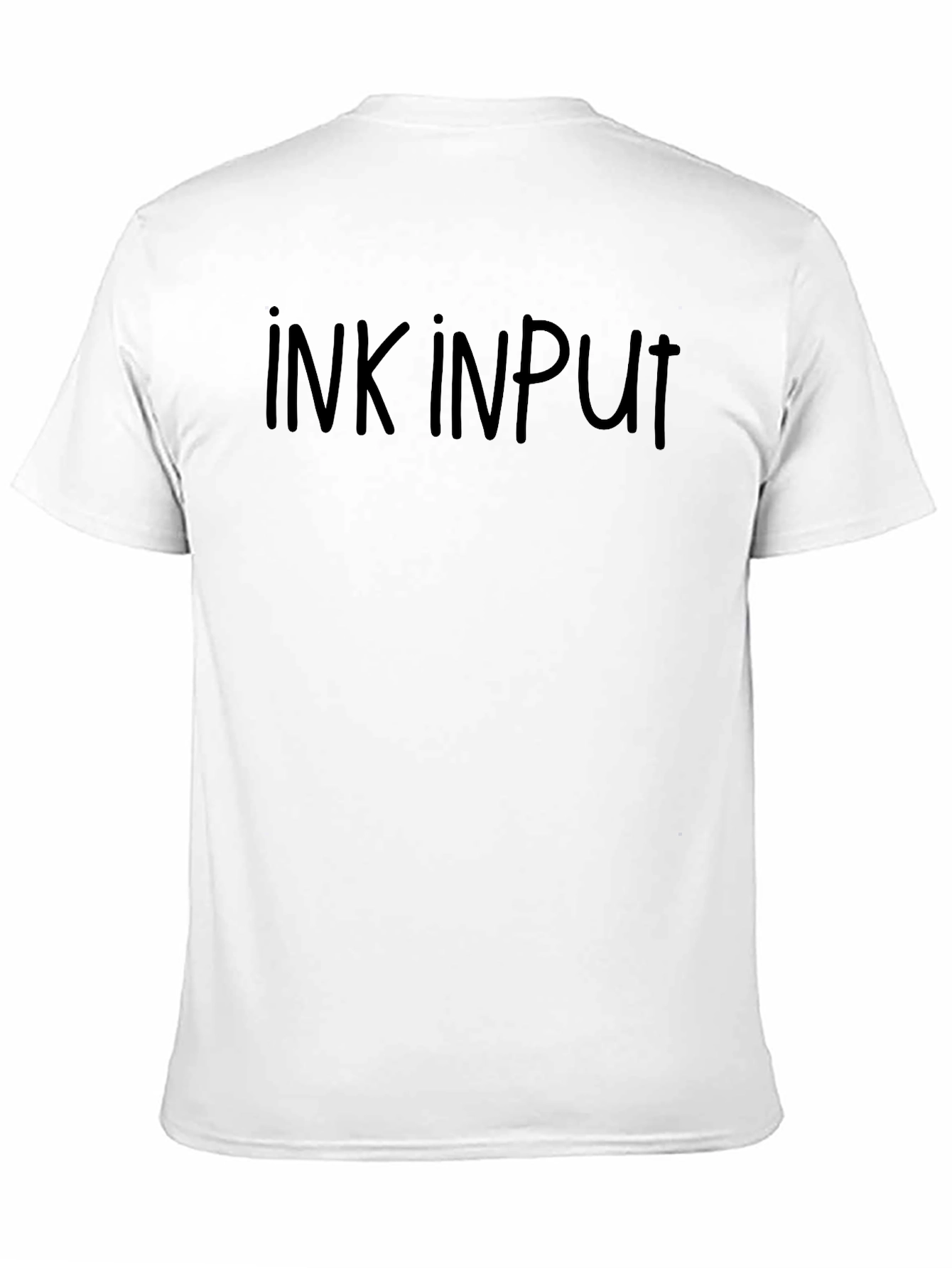 Ink Input Black T-Shirt - Stylish & Comfortable
