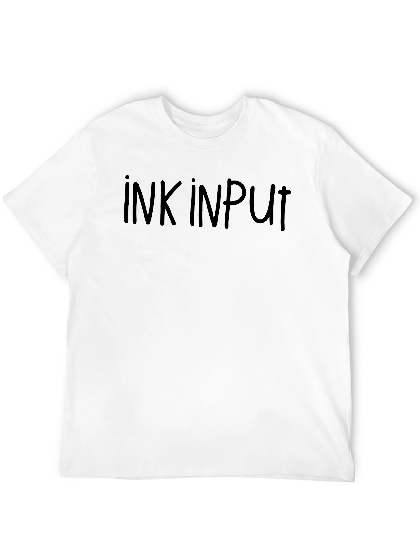 Ink Input Black T-Shirt - Stylish & Comfortable