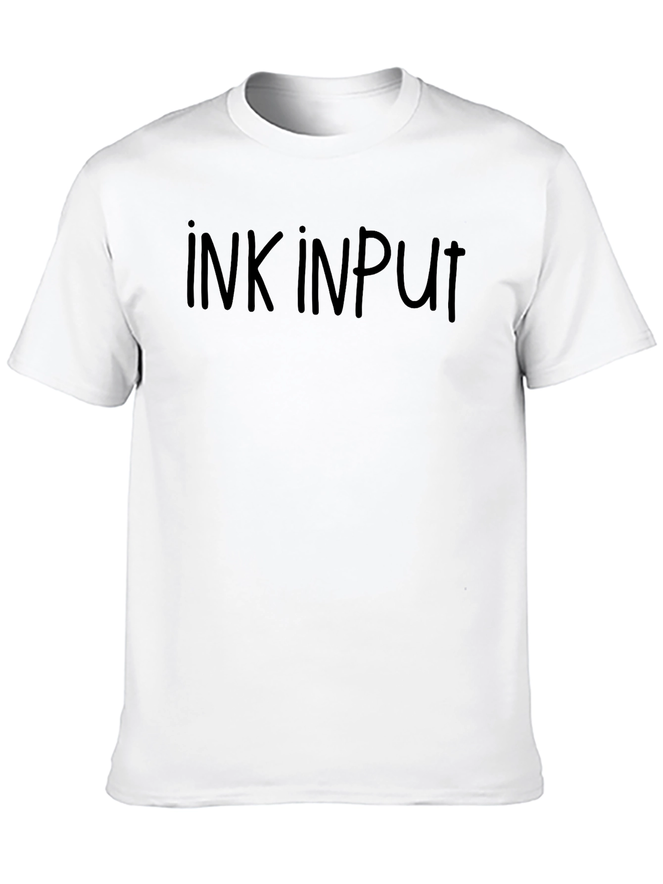Ink Input Black T-Shirt - Stylish & Comfortable