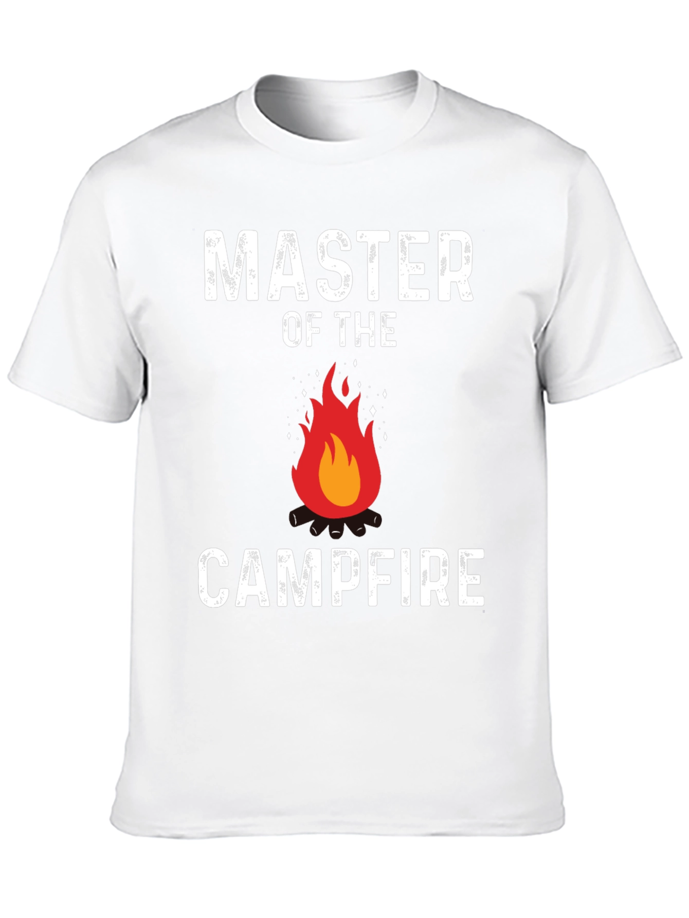 Camiseta Master of the Campfire Negra para Hombre