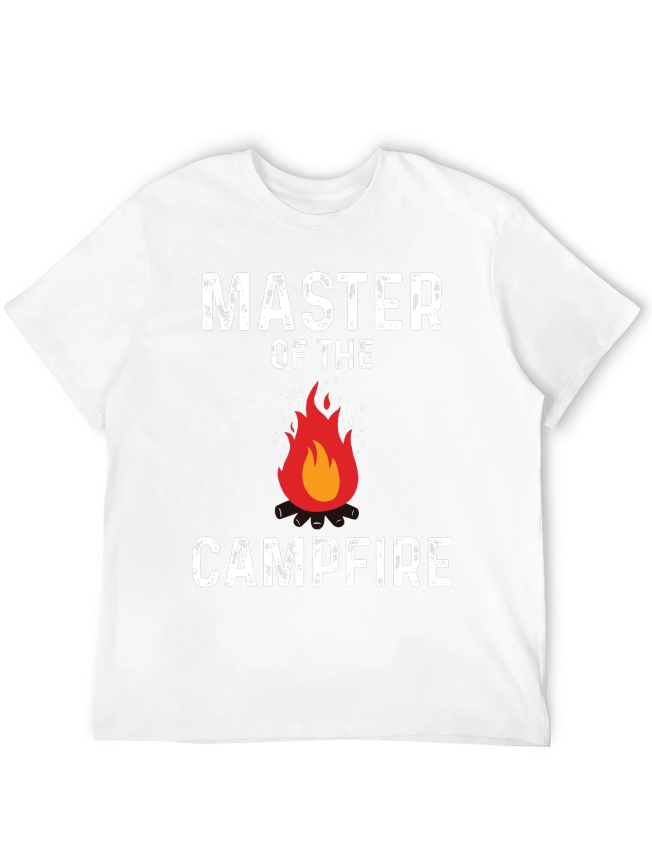 Camiseta Master of the Campfire Negra para Hombre
