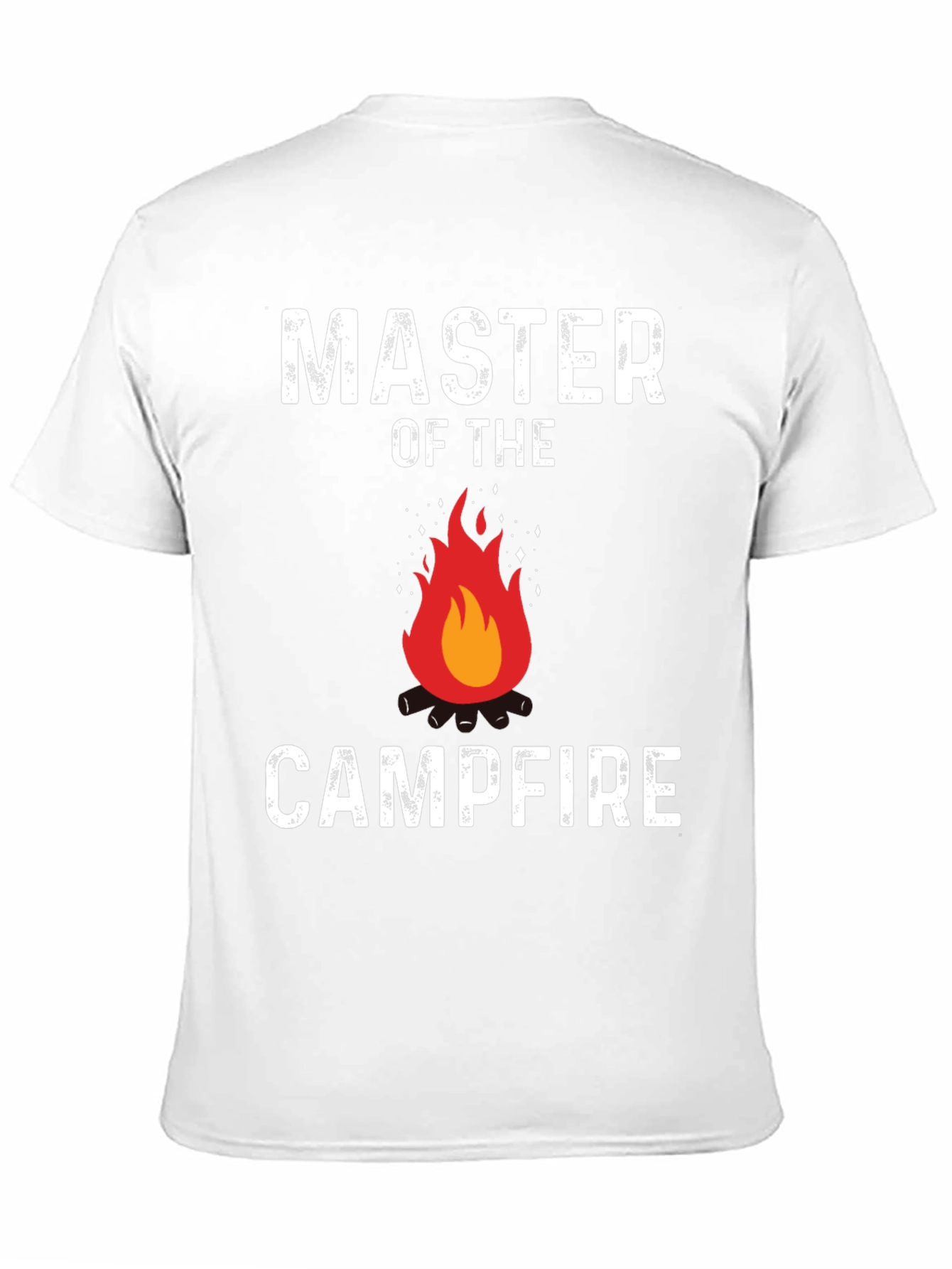 Camiseta Master of the Campfire Negra para Hombre