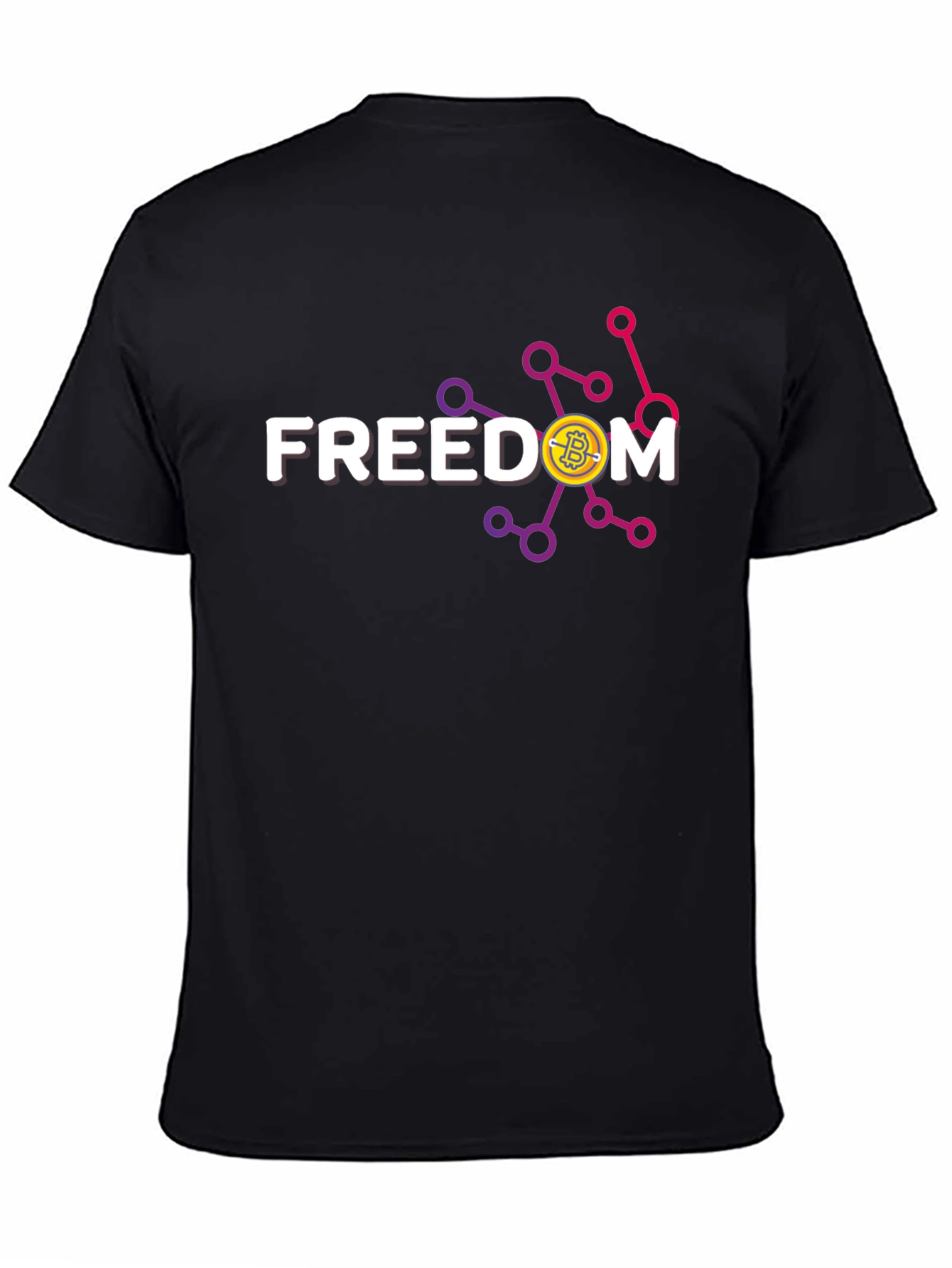 Camiseta Bitcoin Libertad para Hombre - Diseño Único