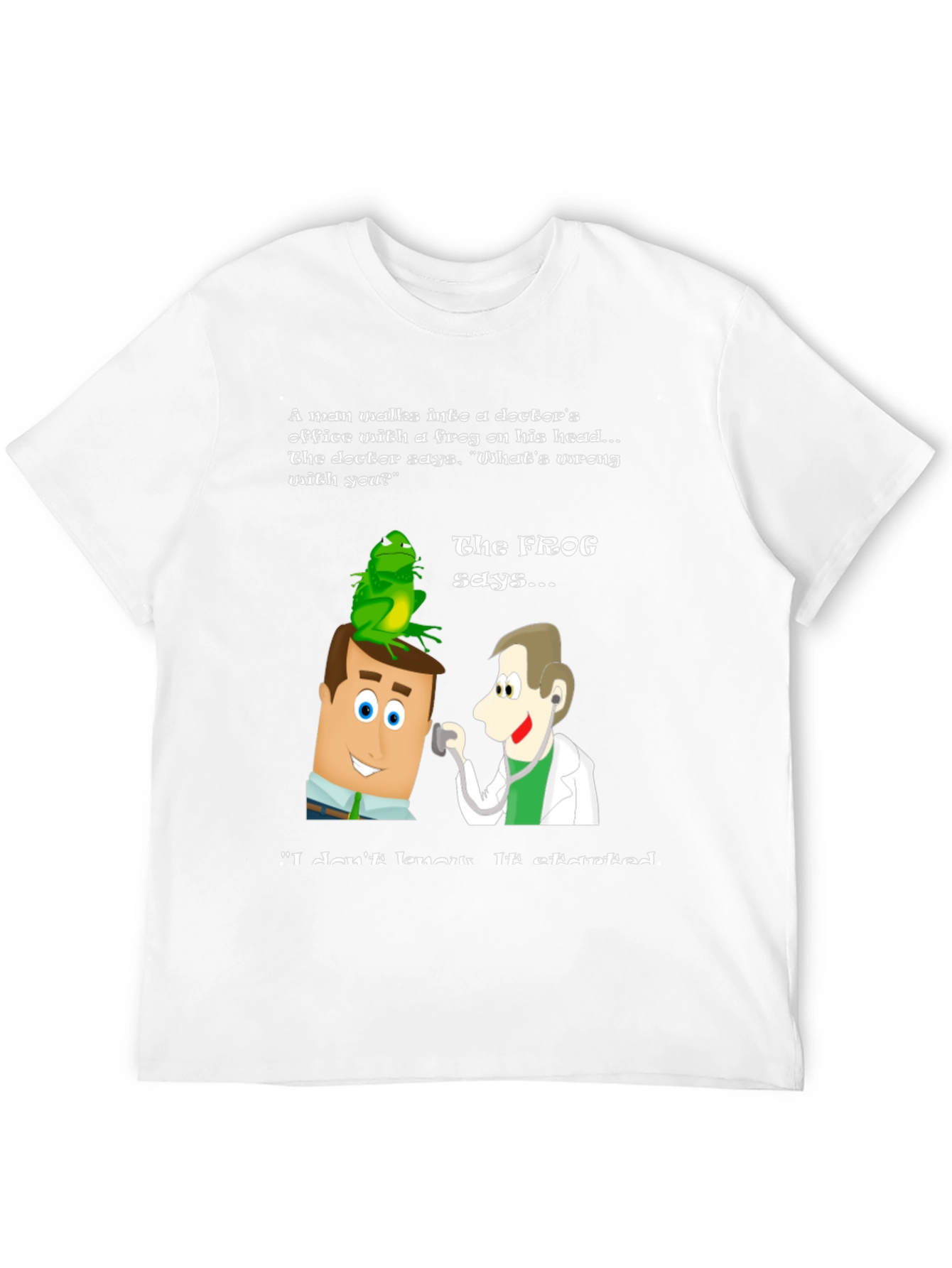 Frog Doctor Humor Graphic T-Shirt