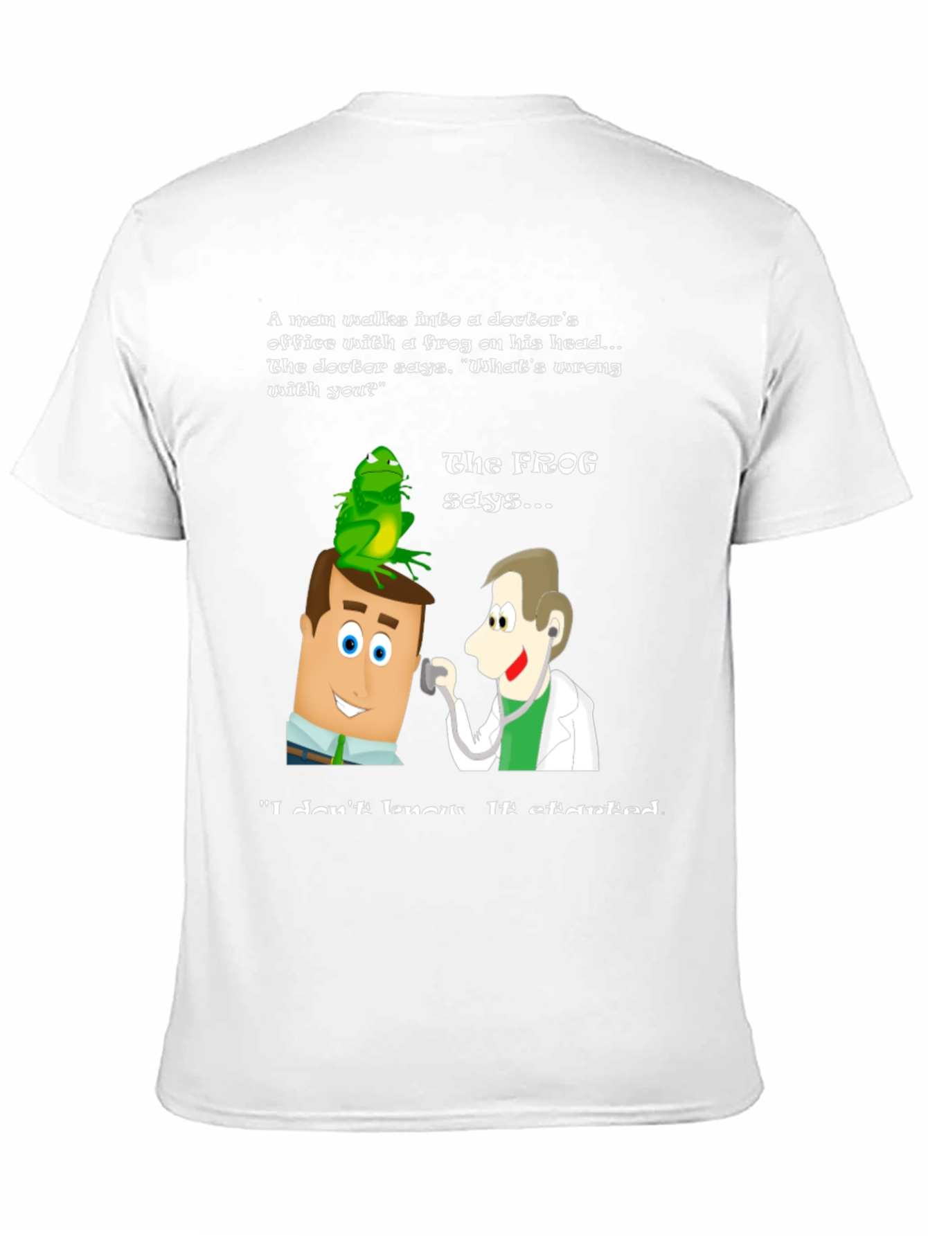 Frog Doctor Humor Graphic T-Shirt