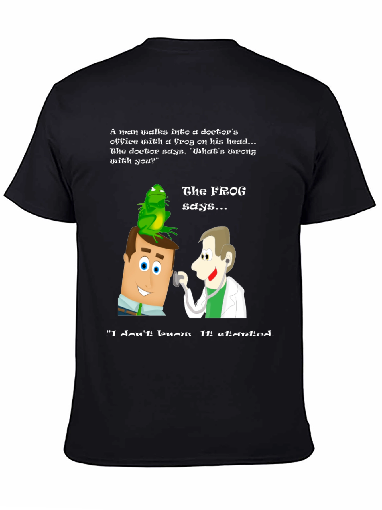 Frog Doctor Humor Graphic T-Shirt