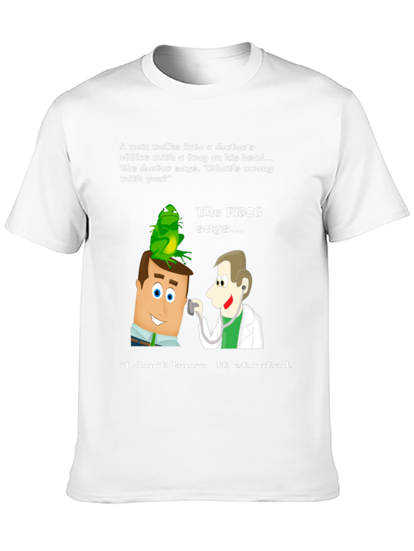 Frog Doctor Humor Graphic T-Shirt