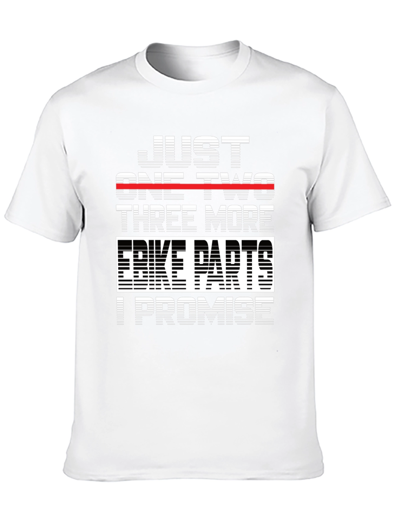 Camiseta Negra: Solo Una Dos Tres Piezas Más