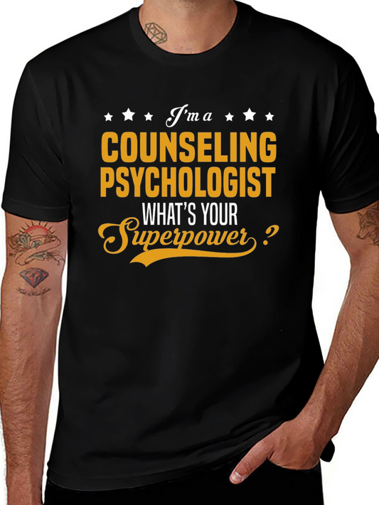 Camiseta Psicólogo Superpoder