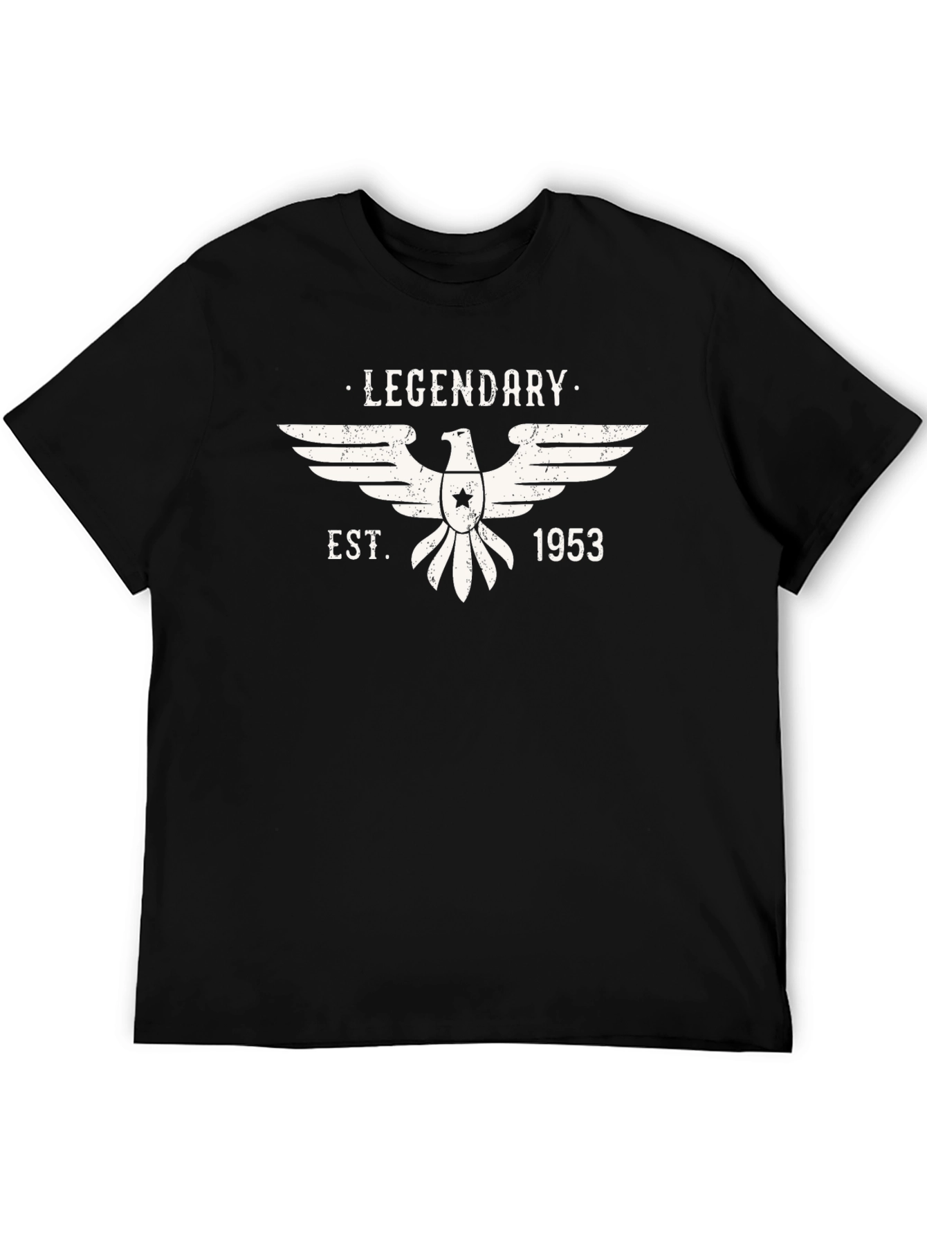 Camiseta Negra Legendaria Est. 1953