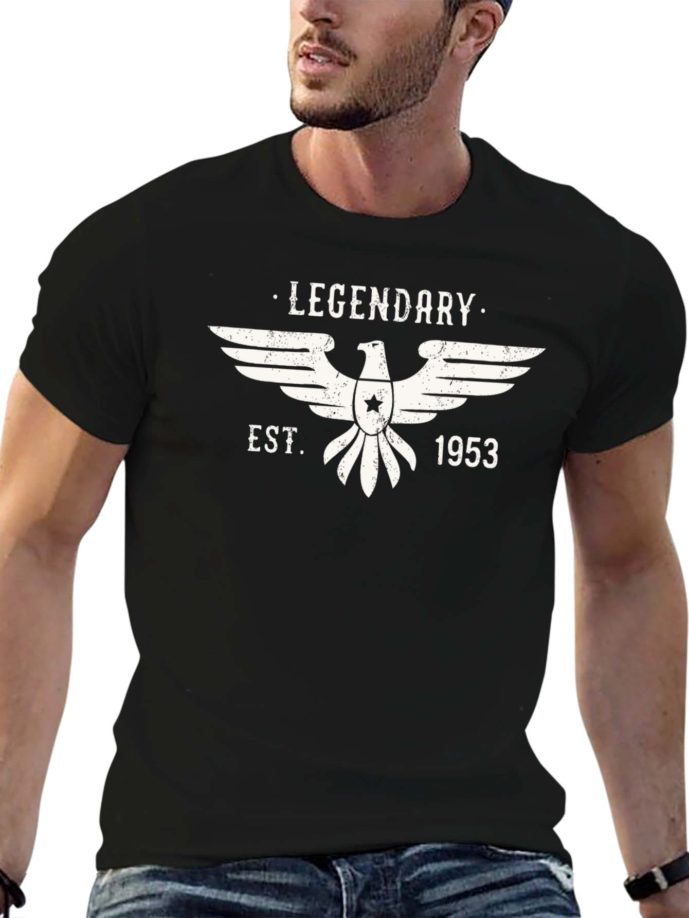 Camiseta Negra Legendaria Est. 1953