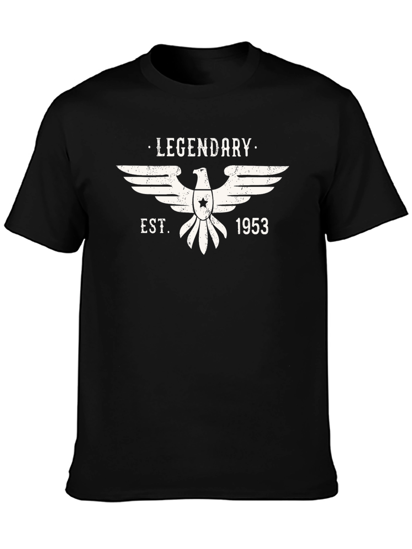 Camiseta Negra Legendaria Est. 1953