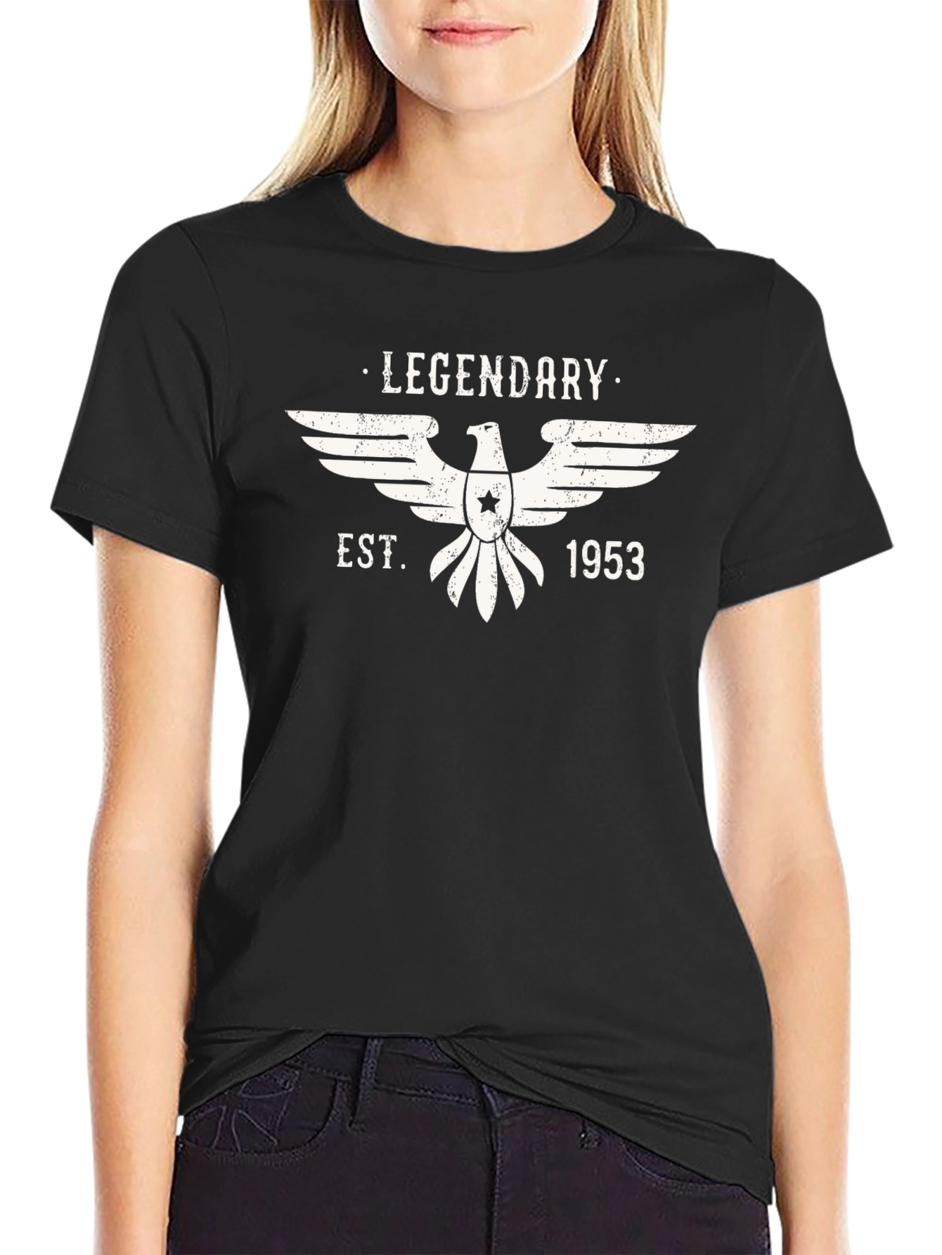 Camiseta Negra Legendaria Est. 1953