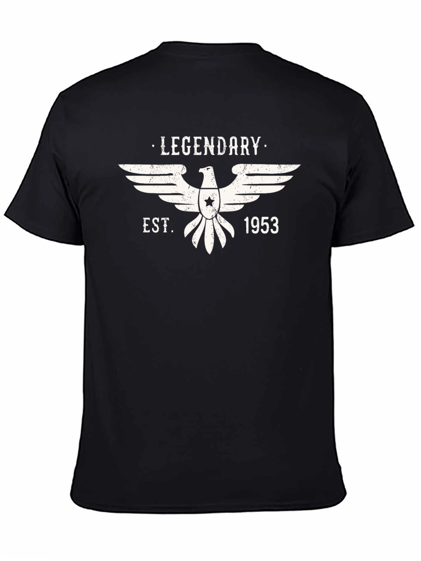 Camiseta Negra Legendaria Est. 1953