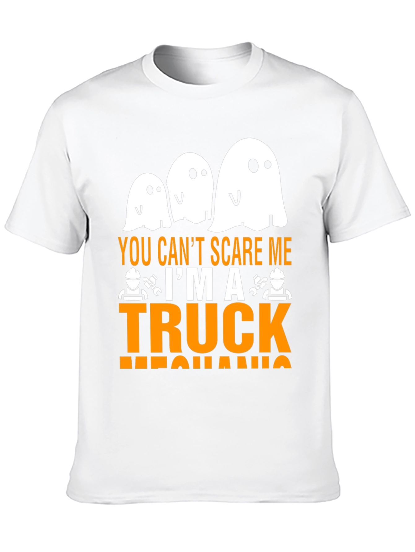 Camiseta Mecánico Camión Halloween - ¡No me asustas!