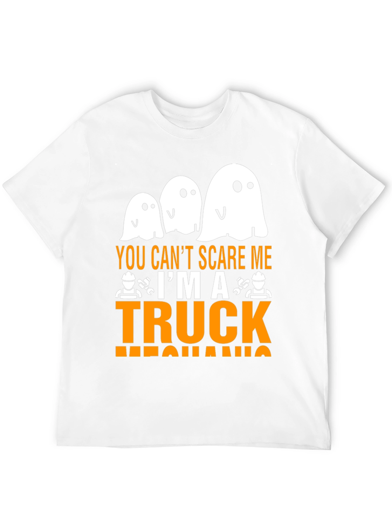 Camiseta Mecánico Camión Halloween - ¡No me asustas!