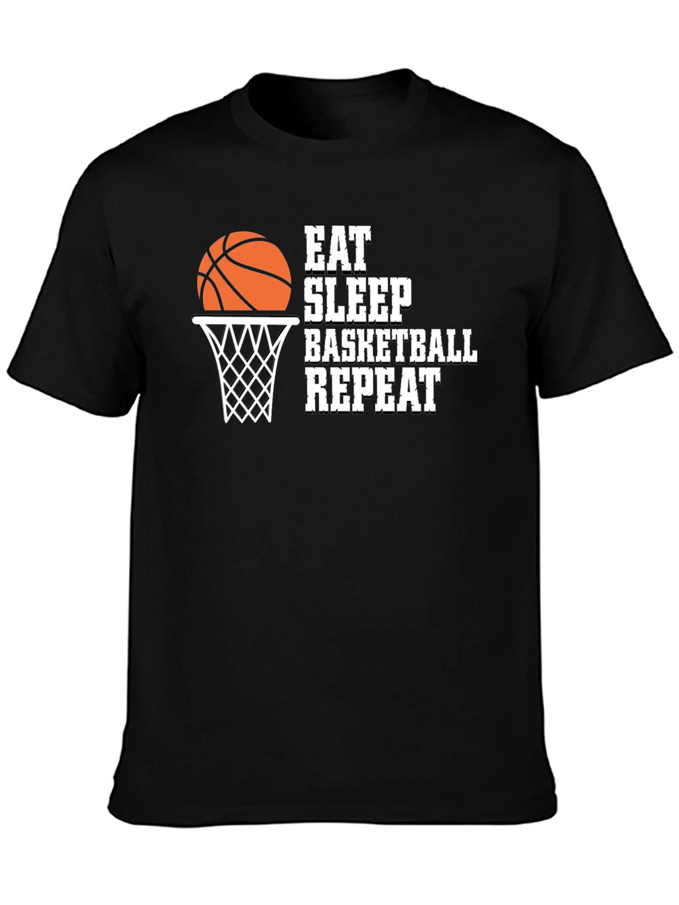 Camiseta Hombre Baloncesto - Come Duerme Baloncesto Repite