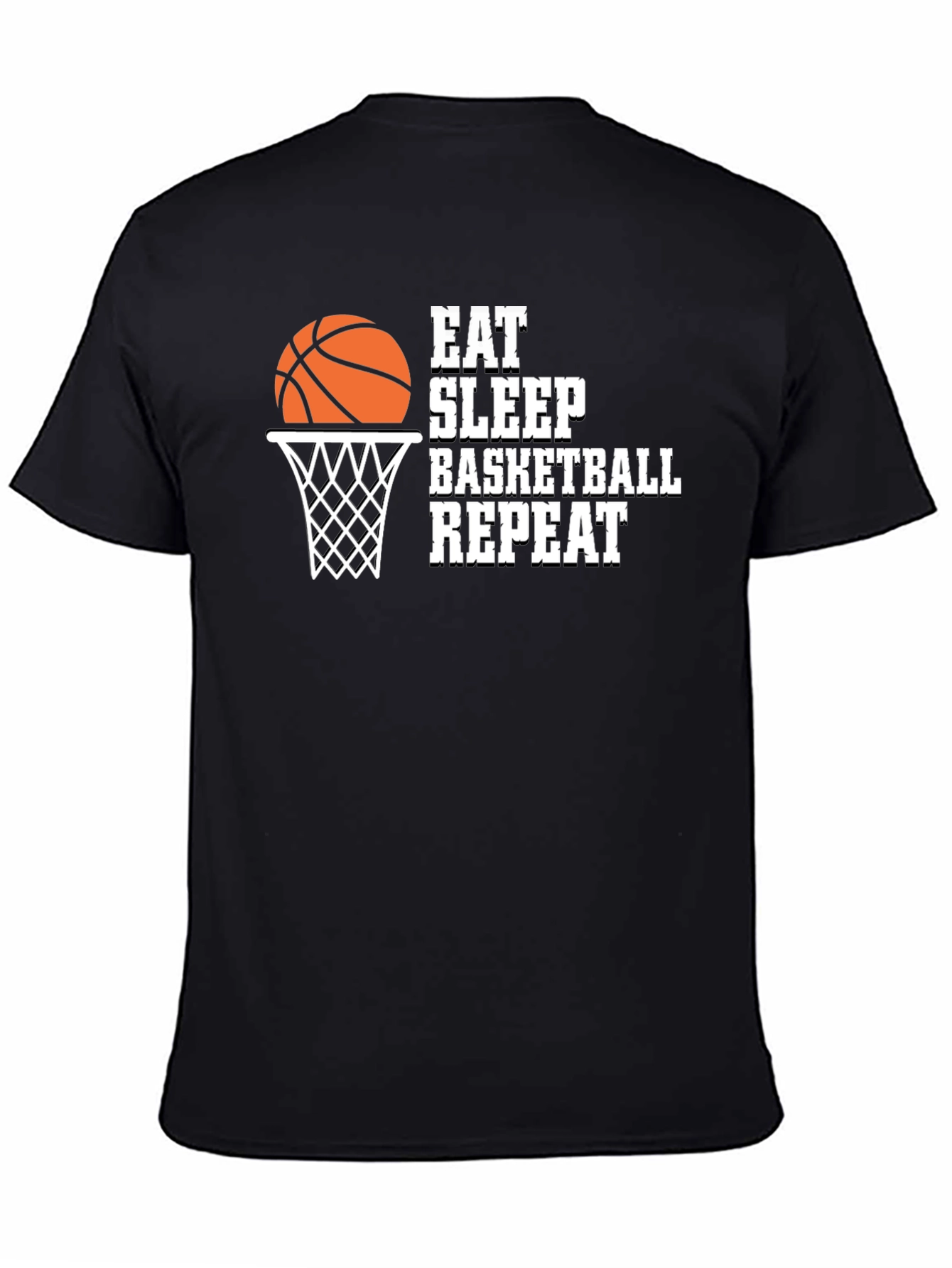 Camiseta Hombre Baloncesto - Come Duerme Baloncesto Repite