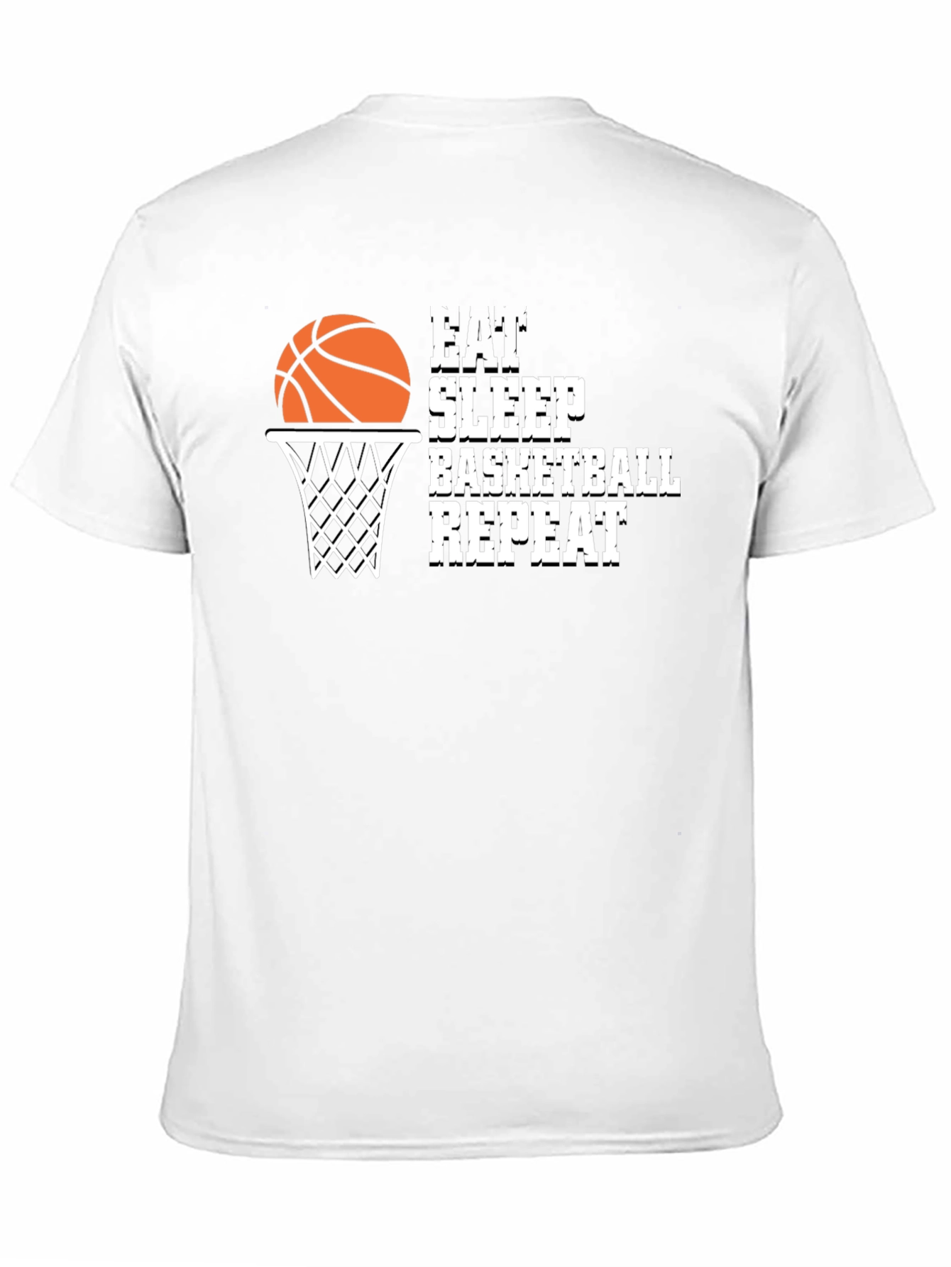 Camiseta Hombre Baloncesto - Come Duerme Baloncesto Repite