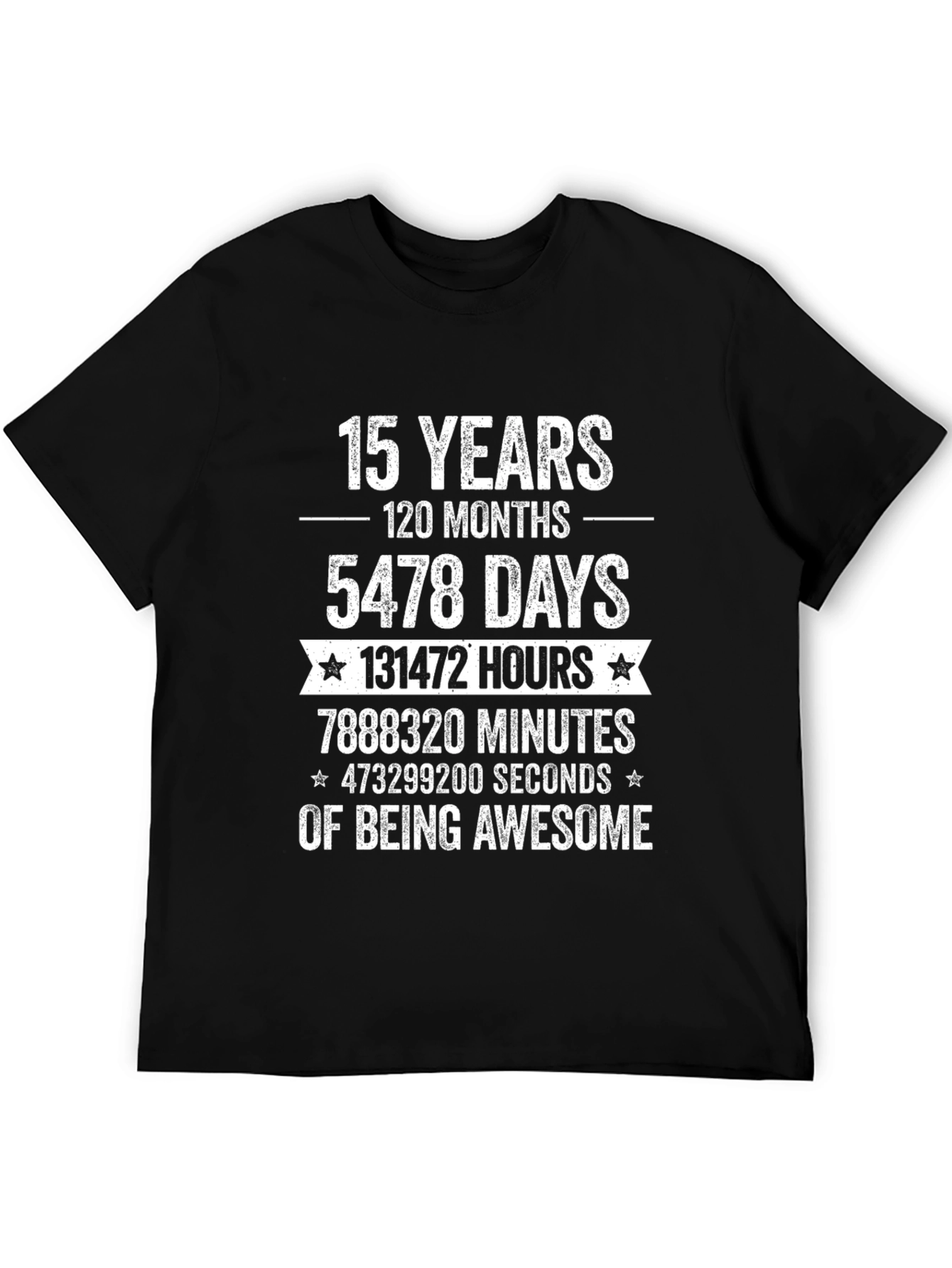 Camiseta Divertida 15 Años - Regalo Cumpleaños