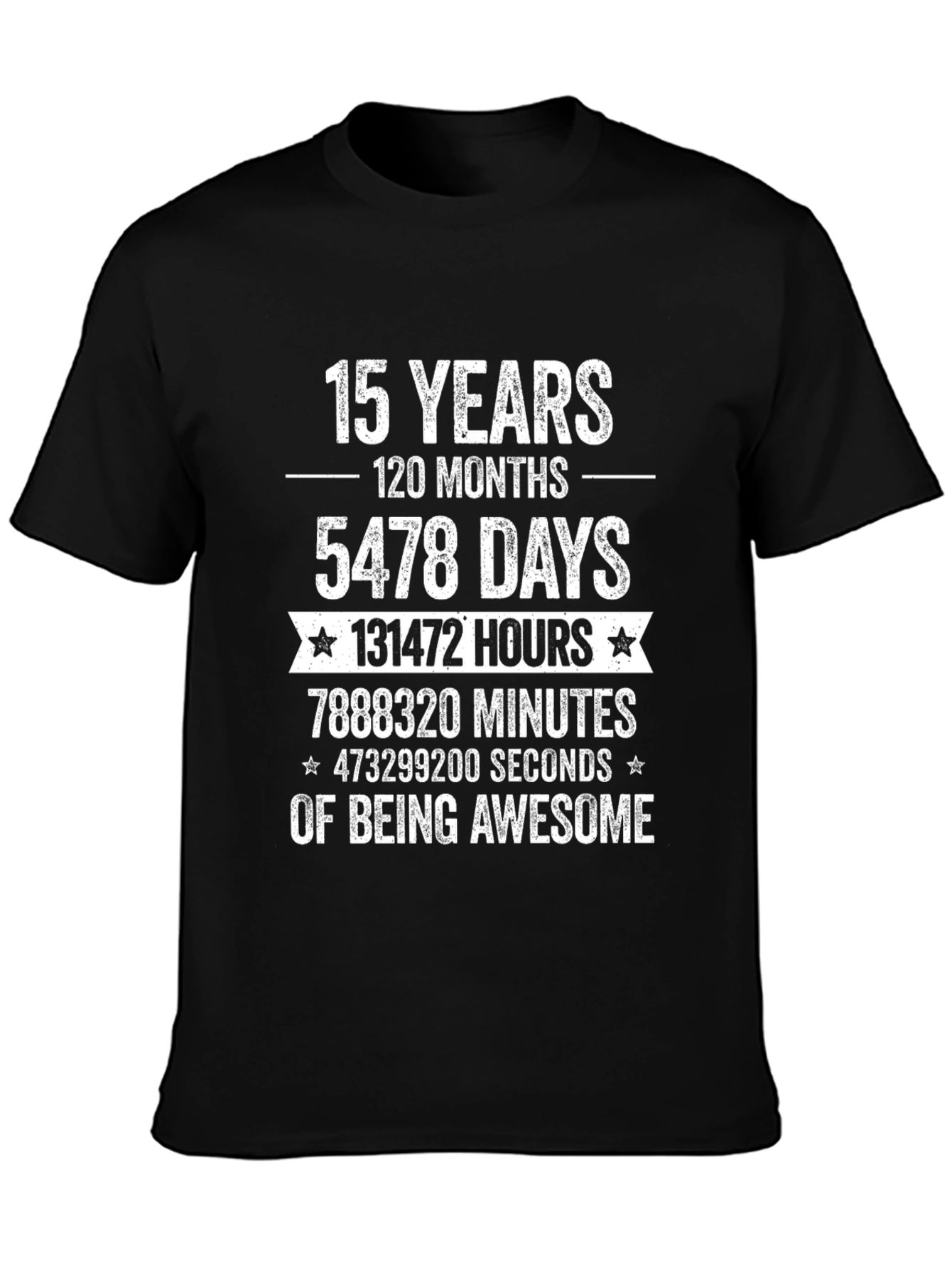 Camiseta Divertida 15 Años - Regalo Cumpleaños