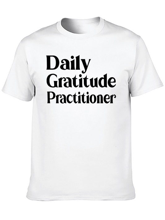 Camiseta Negra: Gratitud Diaria