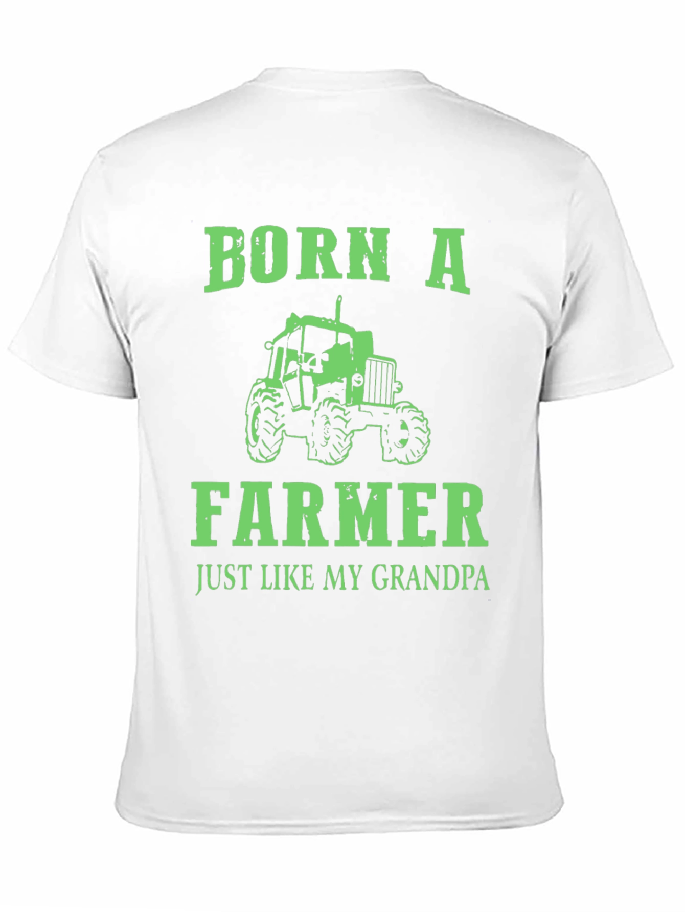 Camiseta Negra Born A Farmer