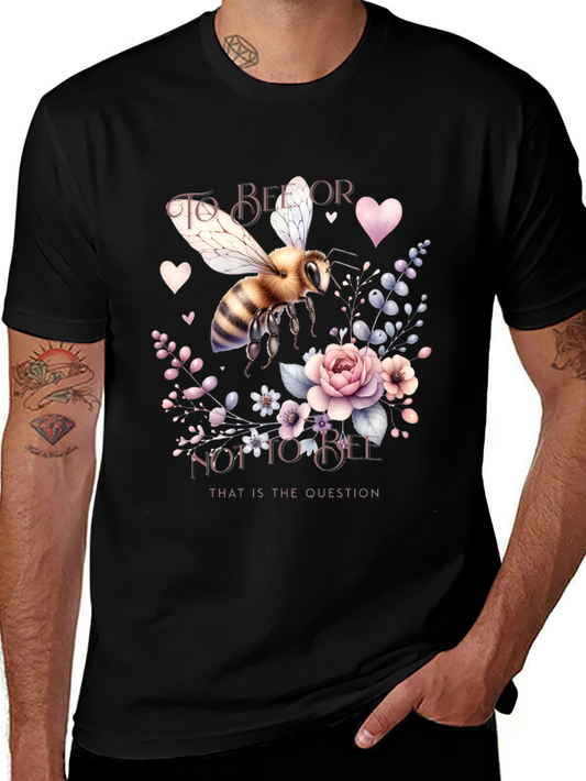 Camiseta Negra: To Bee or Not to Bee