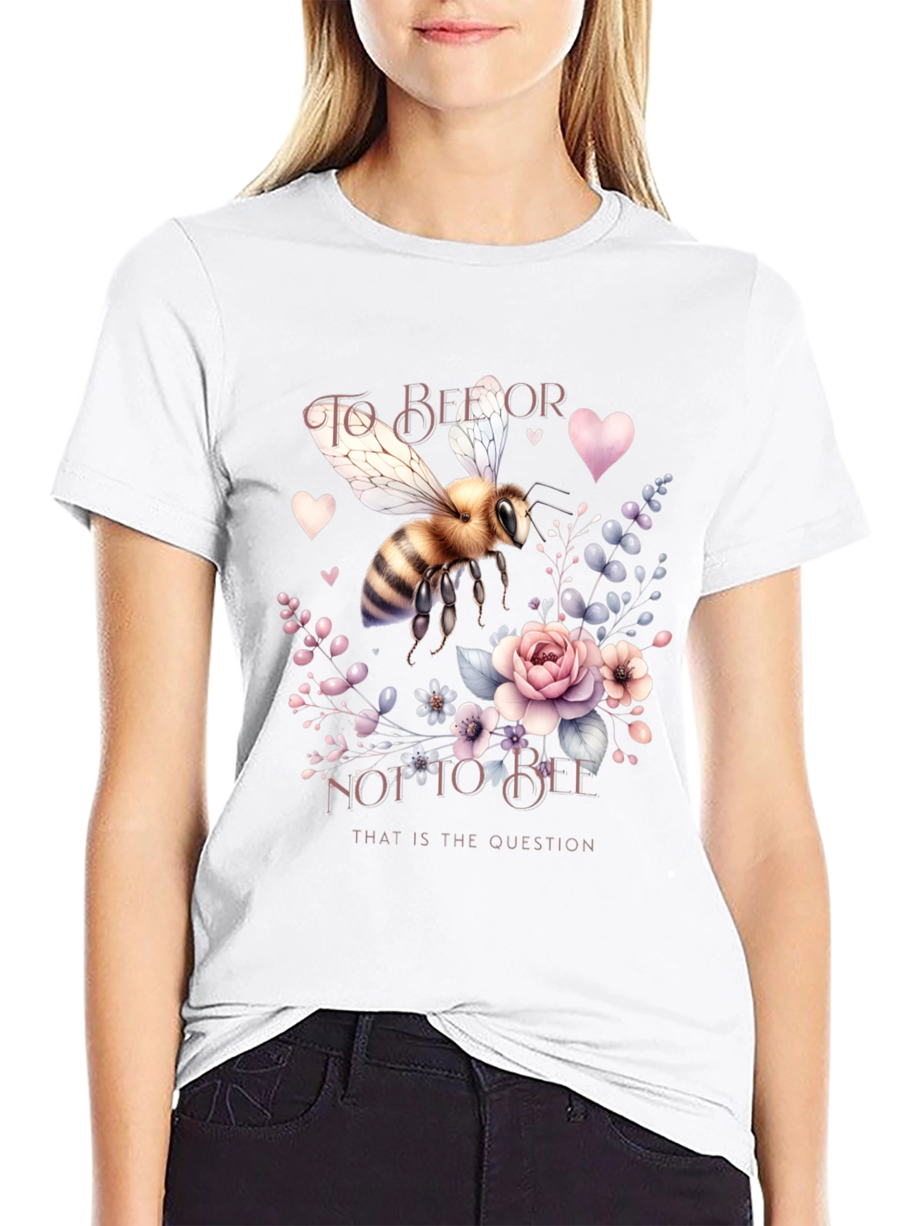 Camiseta Negra: To Bee or Not to Bee