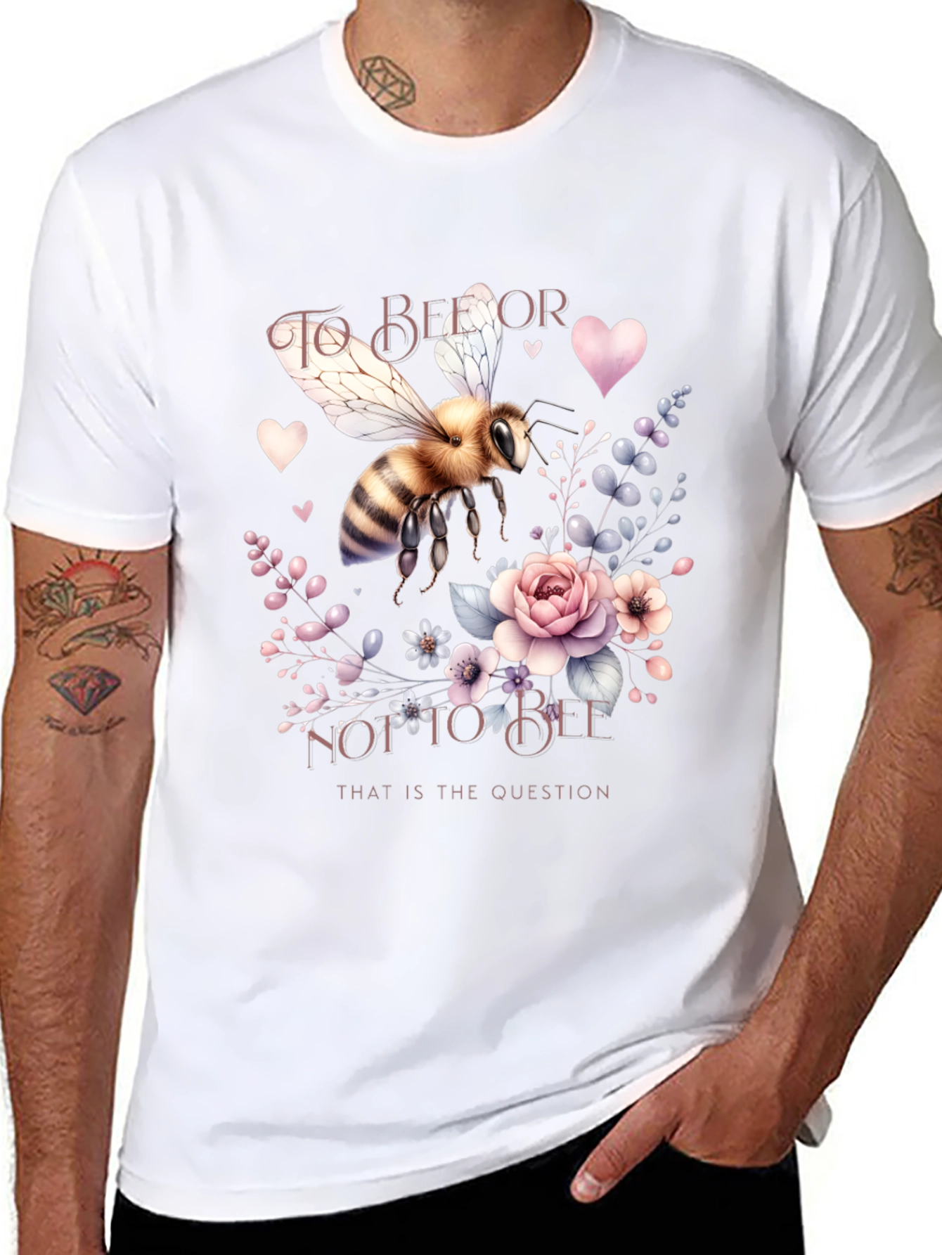 Camiseta Negra: To Bee or Not to Bee